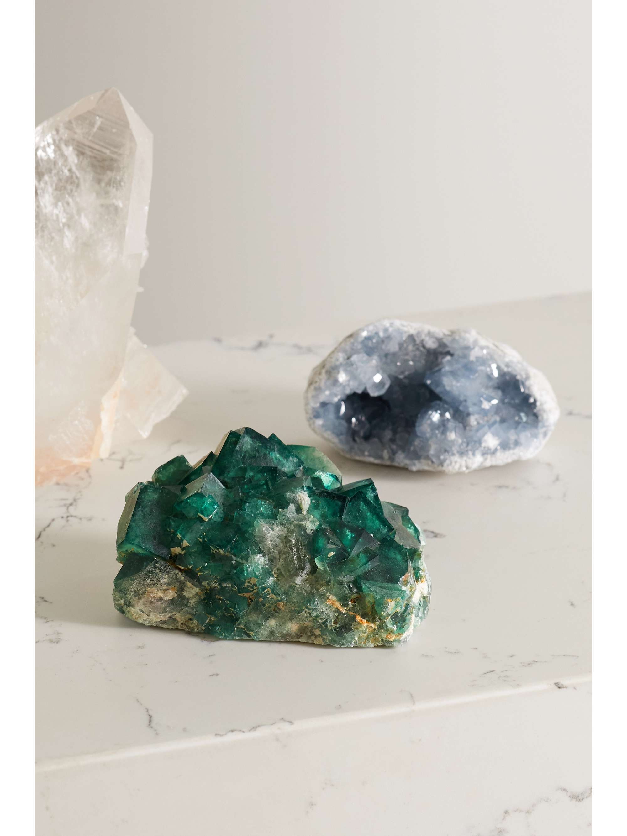 JIA JIA Medium fluorite cluster