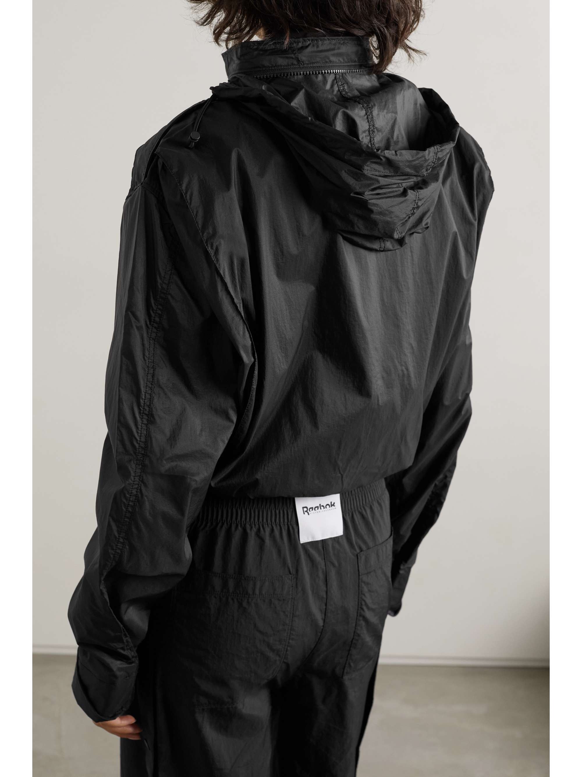 REEBOK X VICTORIA BECKHAM Appliquéd shell jacket | NET-A-PORTER JP
