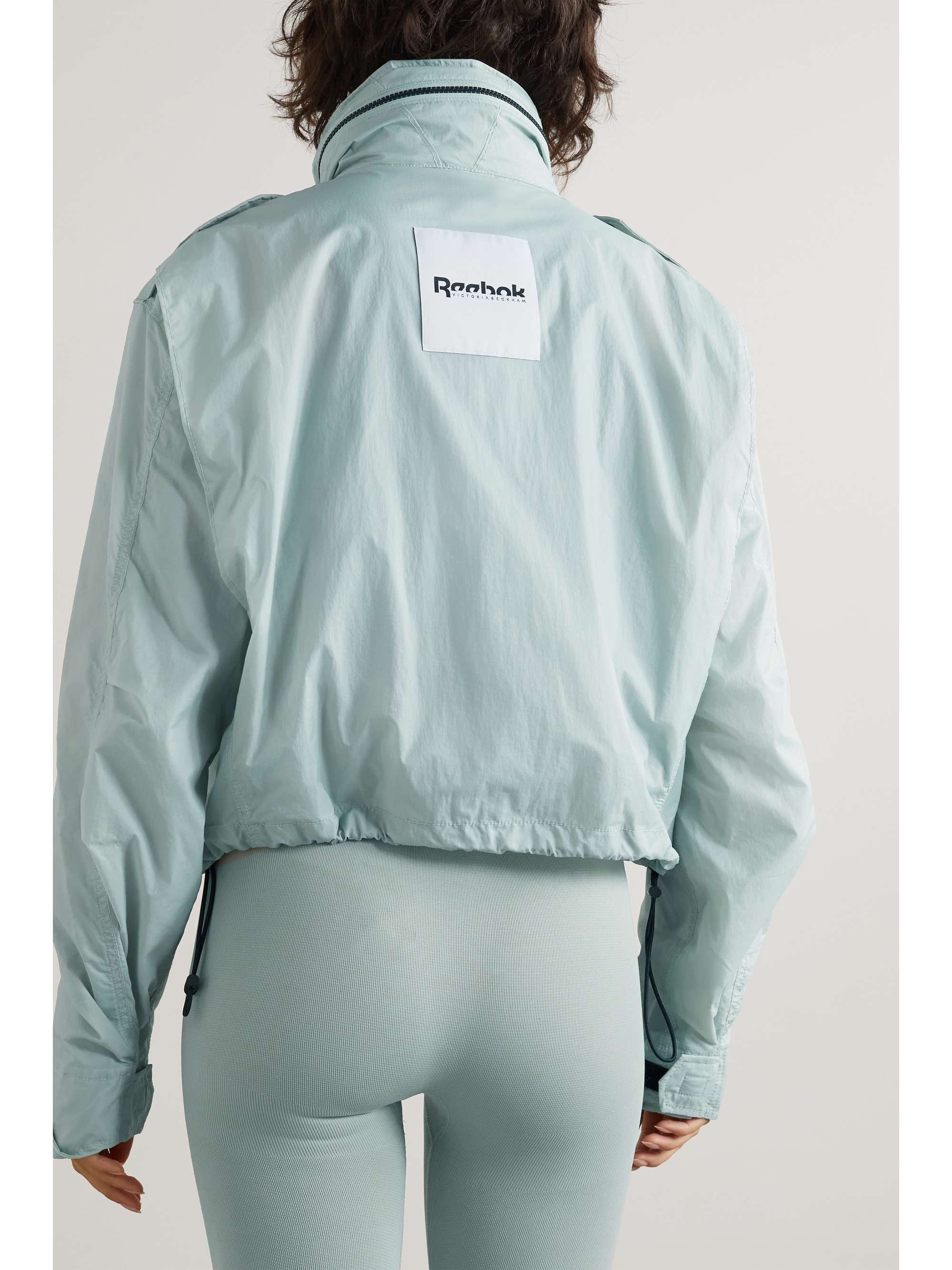 Appliquéd shell jacket