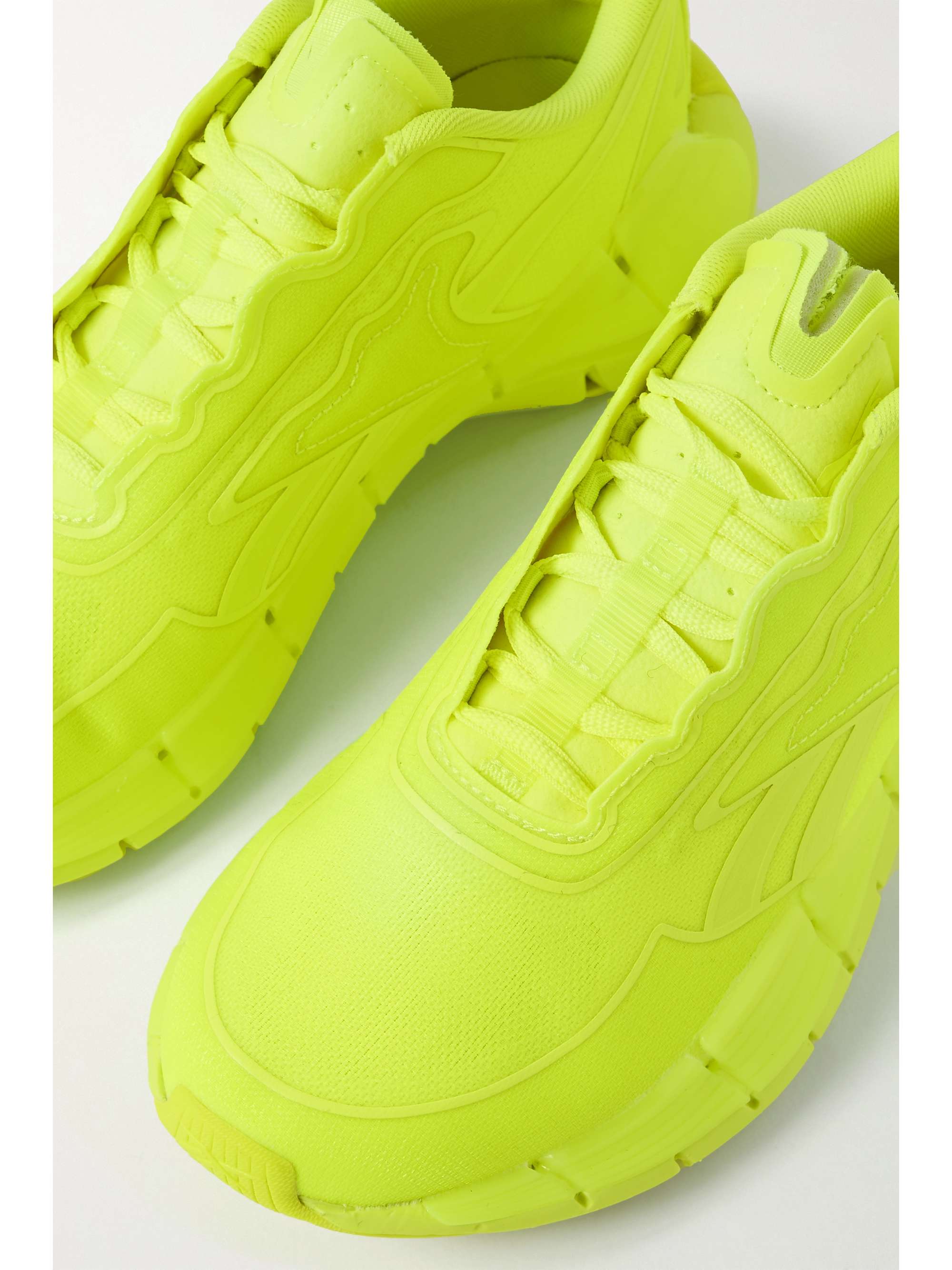 reebok zig kinetica yellow
