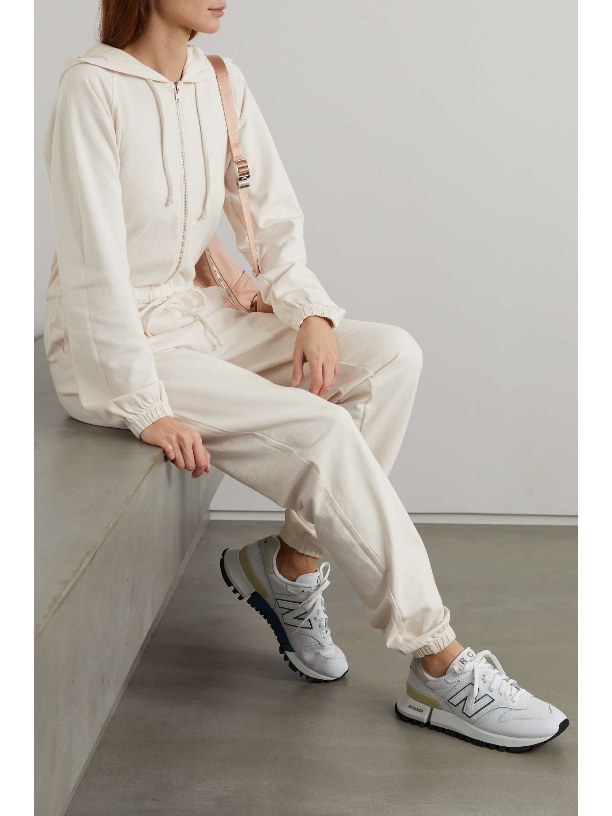 YEAR OF OURS Hooded cottonjersey jumpsuit NETAPORTER