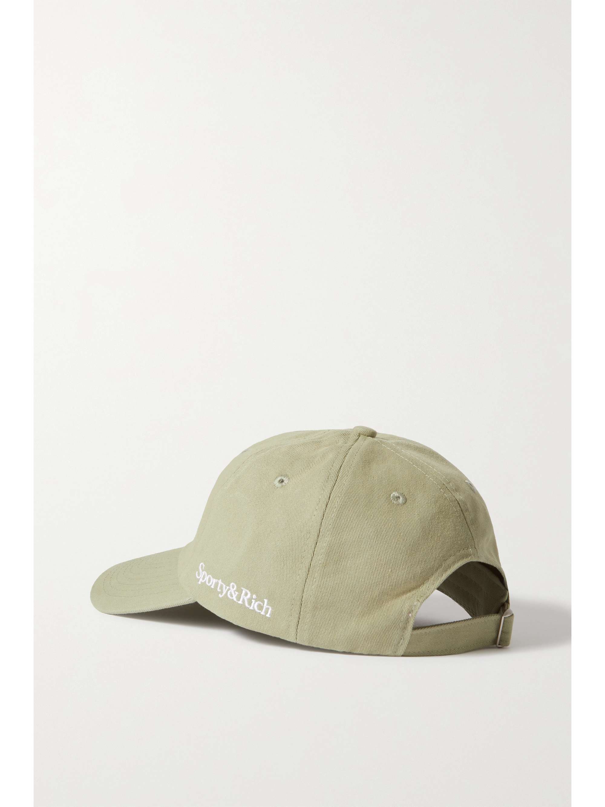 Green Health Is Wealth embroidered 