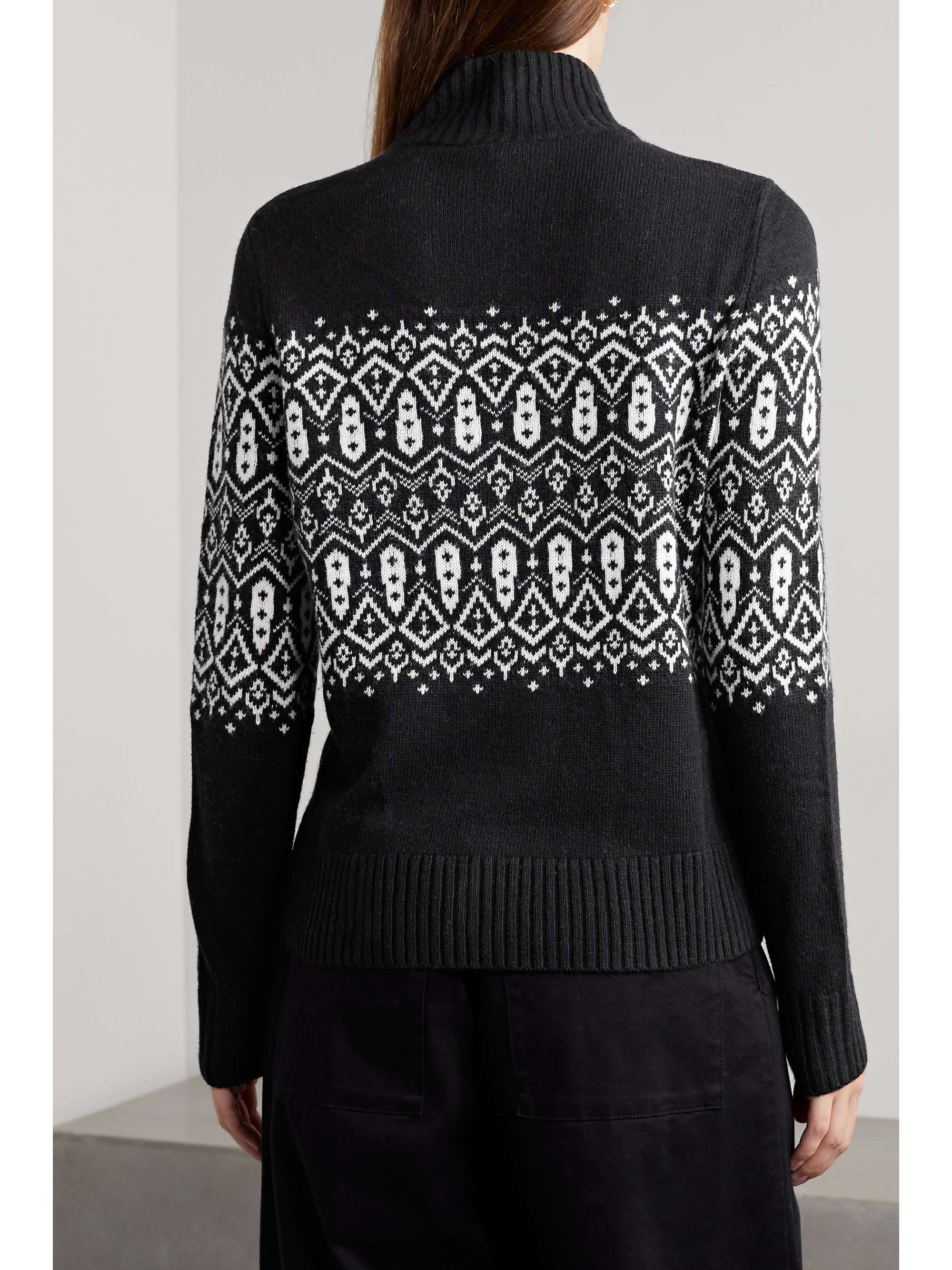 BOGNER FIRE+ICE Carin intarsia-knit turtleneck sweater