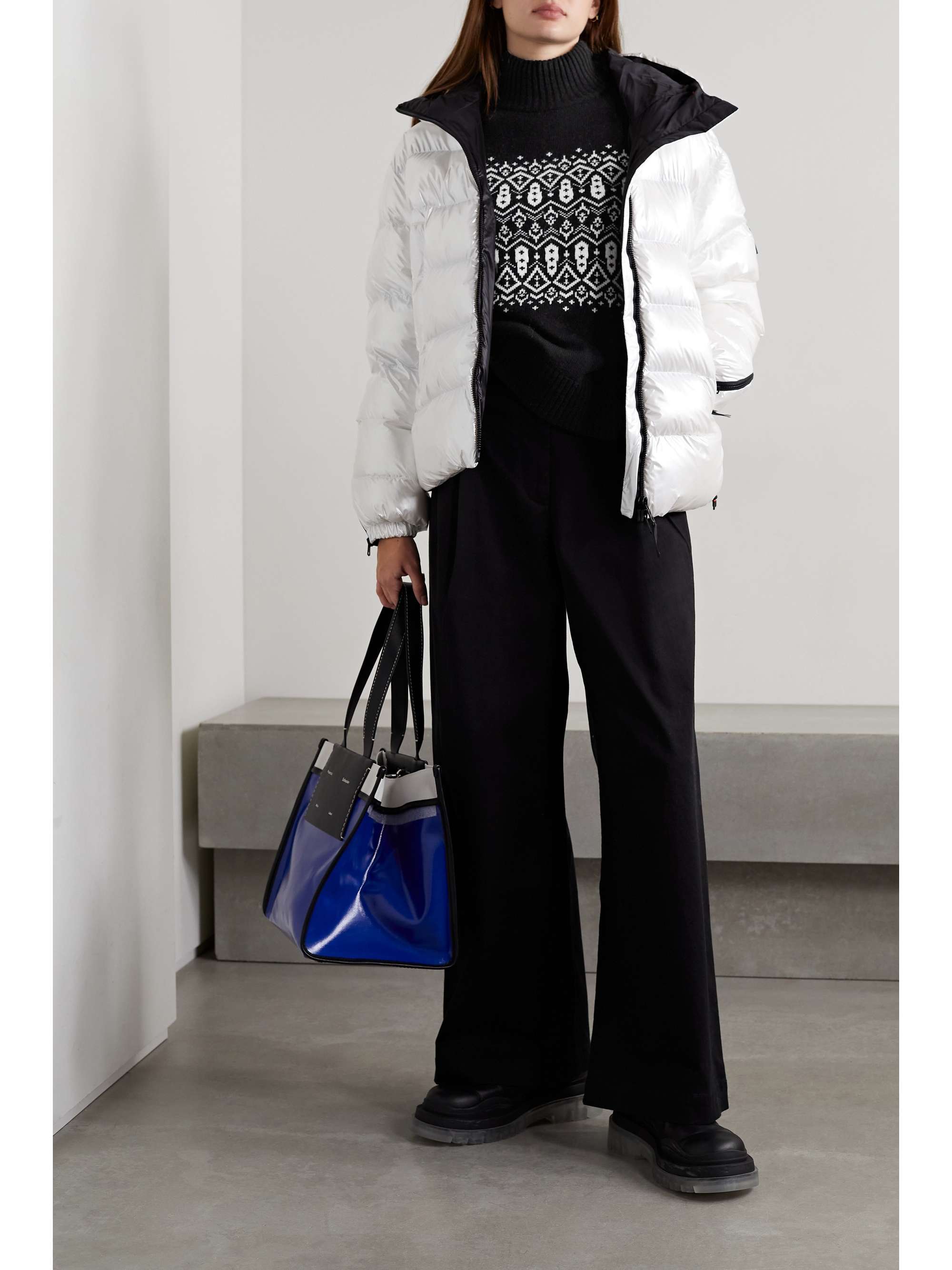 BOGNER FIRE+ICE Carin intarsia-knit turtleneck sweater