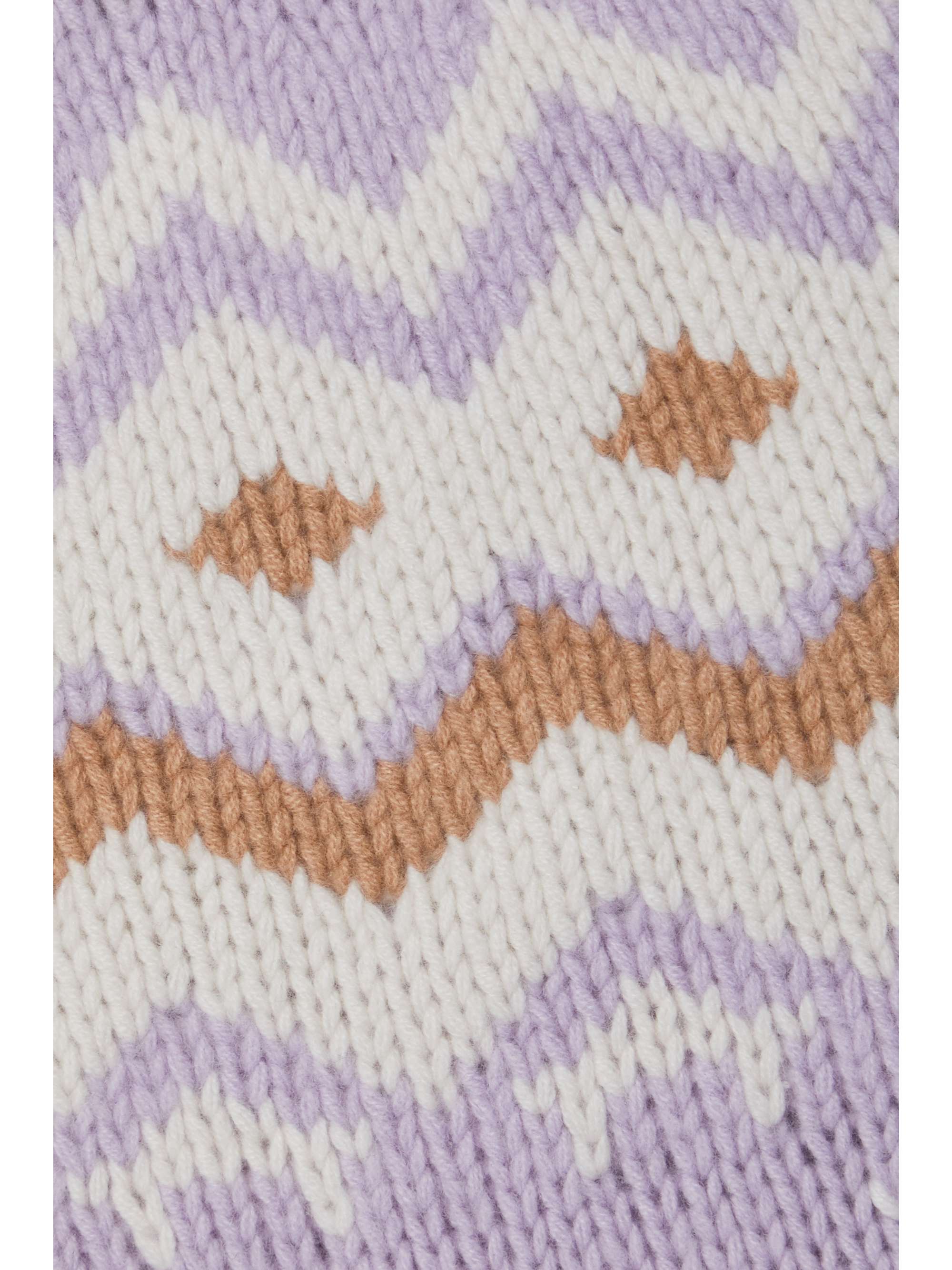 BOGNER Sophi Fair Isle cashmere turtleneck sweater