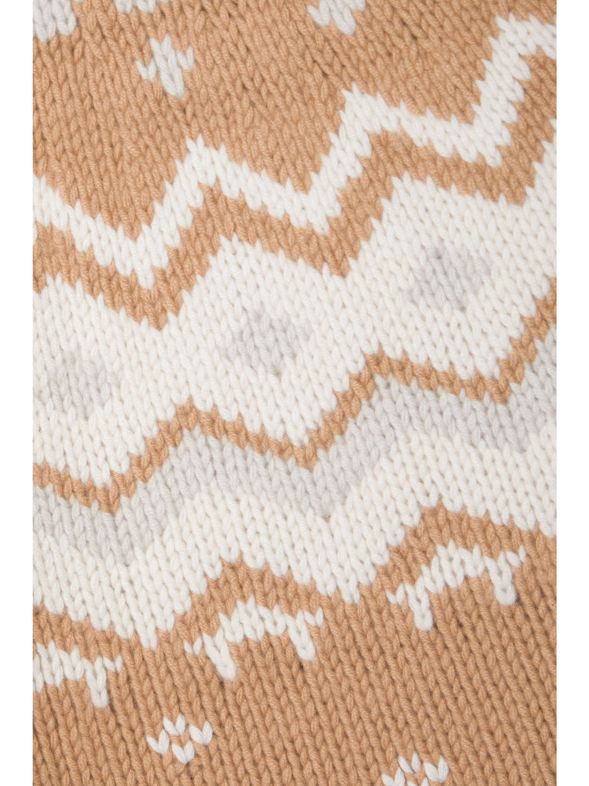 BOGNER Pull à col roulé en cachemire jacquard Sophi
