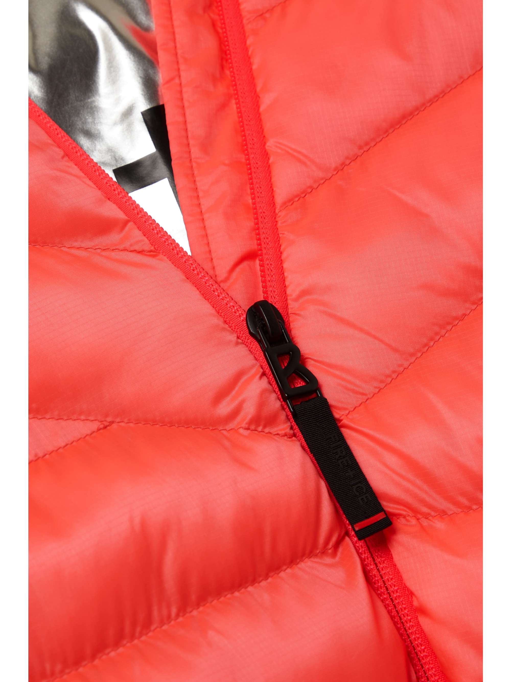 BOGNER FIRE+ICE Rhea hooded stretch-jersey trimmed quilted ripstop vest