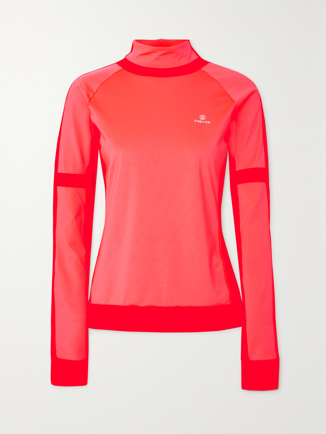 BOGNER FIRE+ICE - Cady Stretch Turtleneck Top - Pink