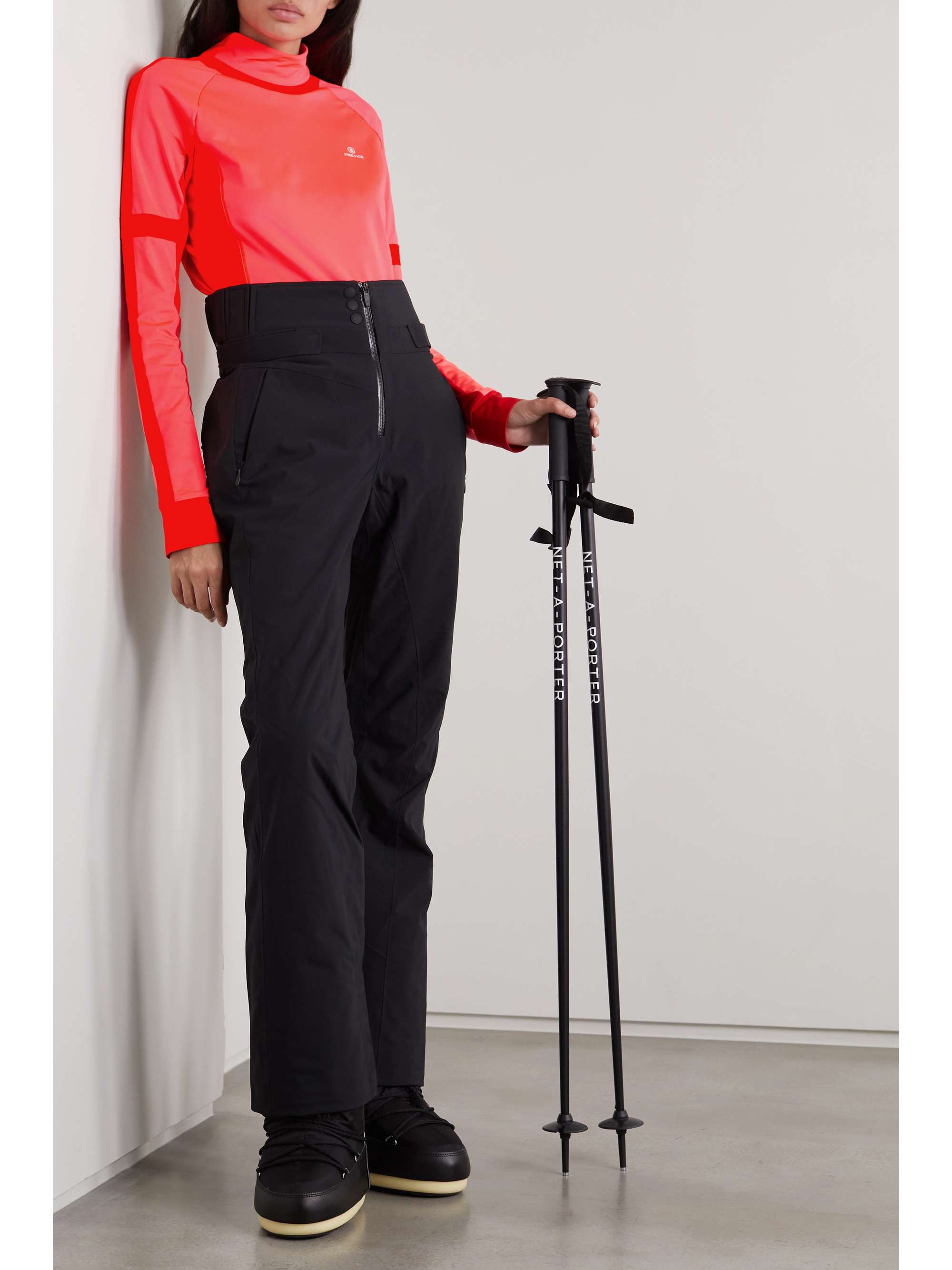 BOGNER FIRE+ICE Cady Skioberteil aus einem Stretch-Material mit Stehkragen