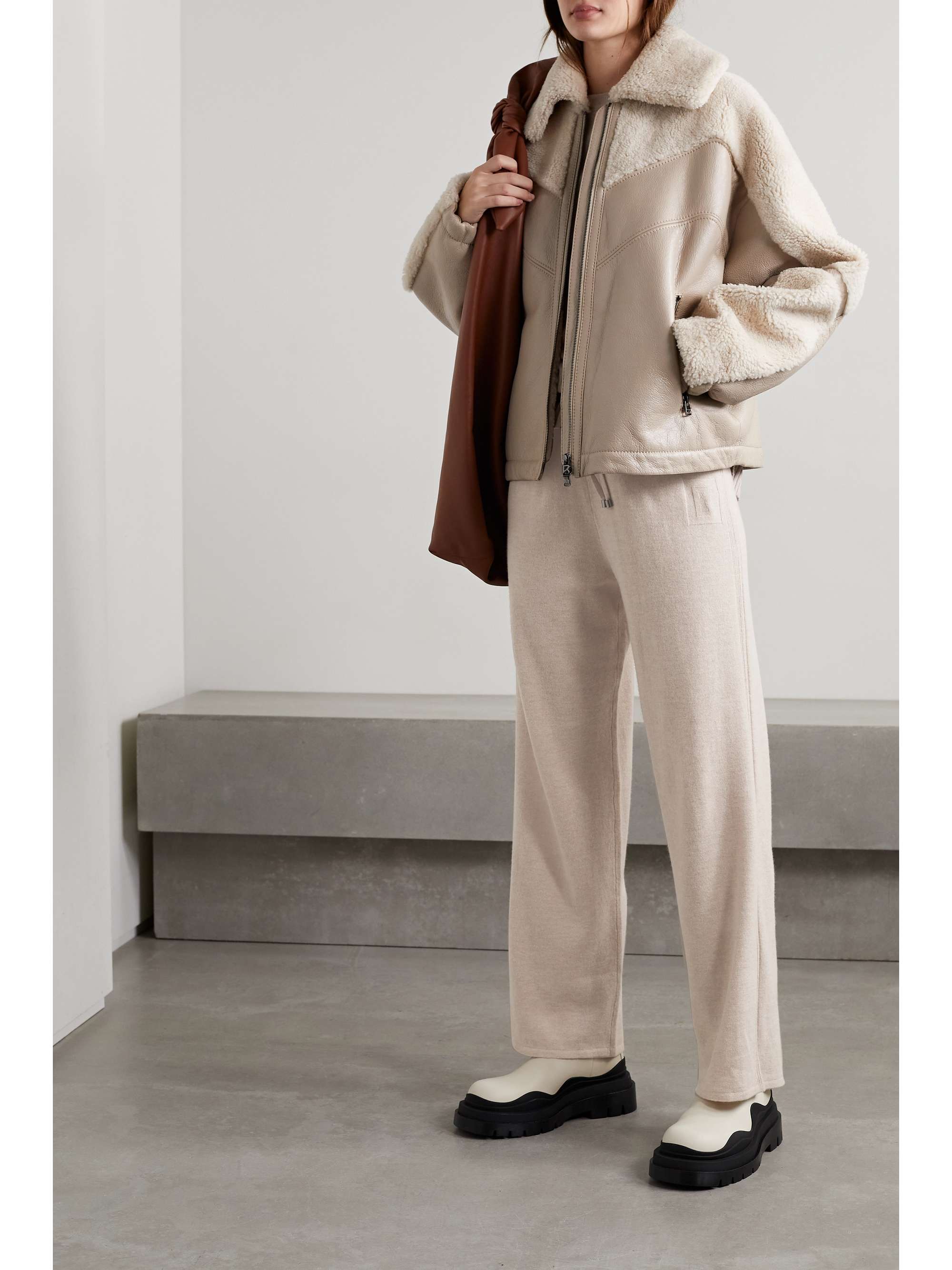 BOGNER Wool track pants