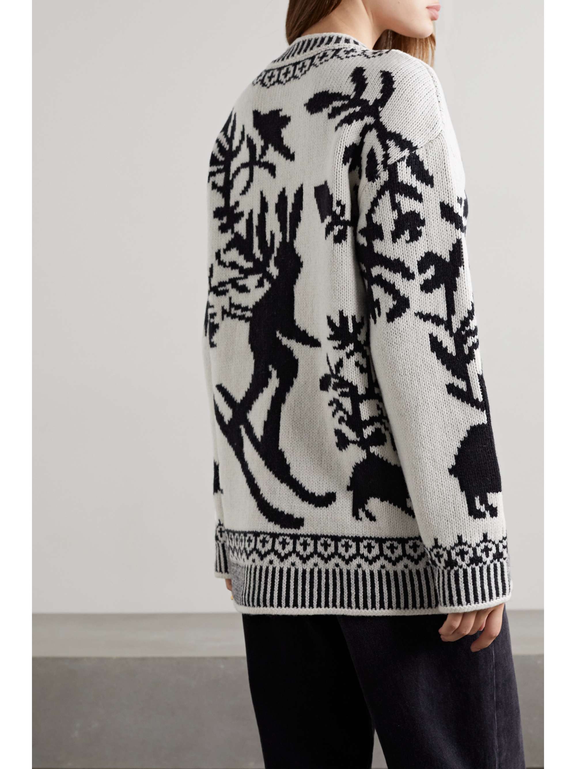 BOGNER Wiola intarsia wool sweater