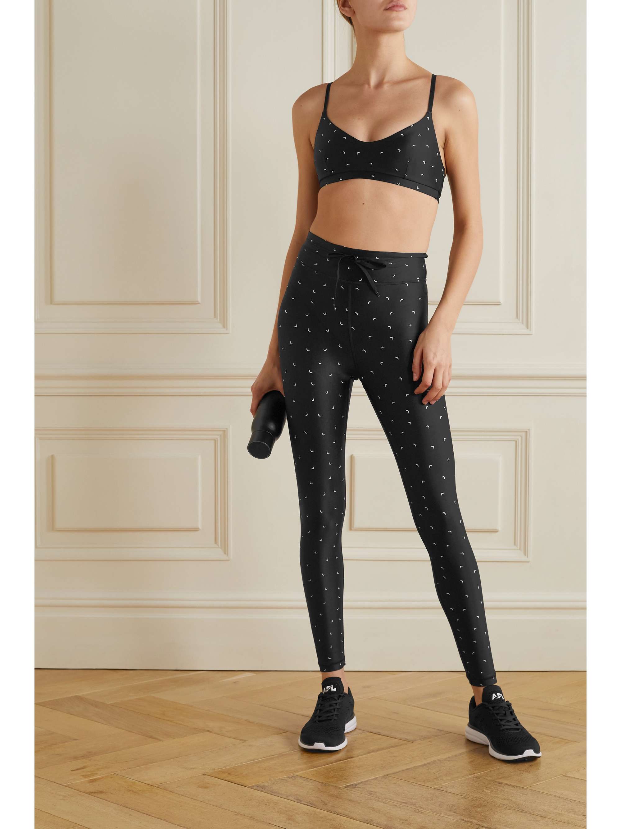 THE UPSIDE Brassière de sport stretch imprimée Eclipse Zoe