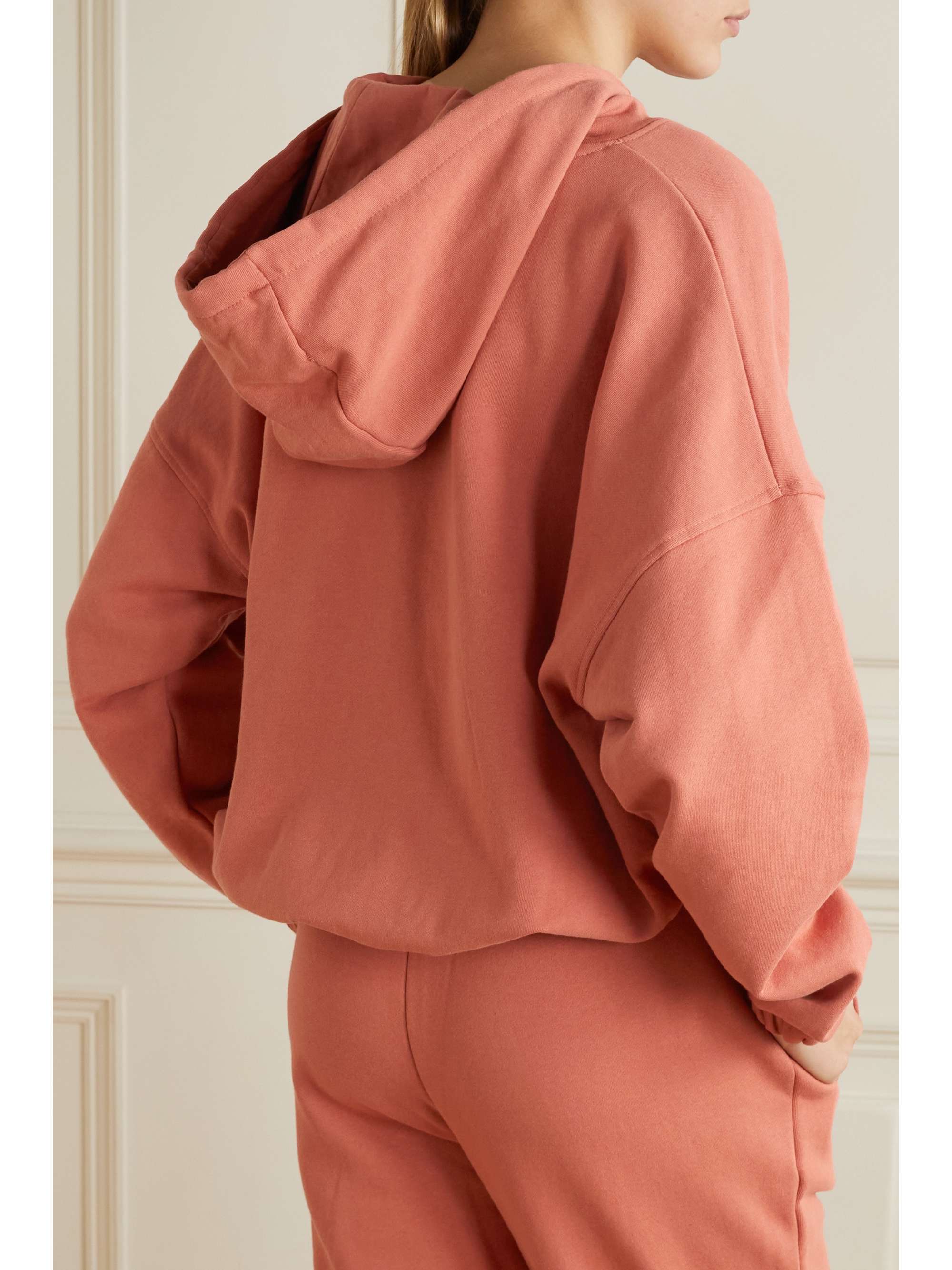 THE UPSIDE Caprice Amelie cotton-terry hoodie
