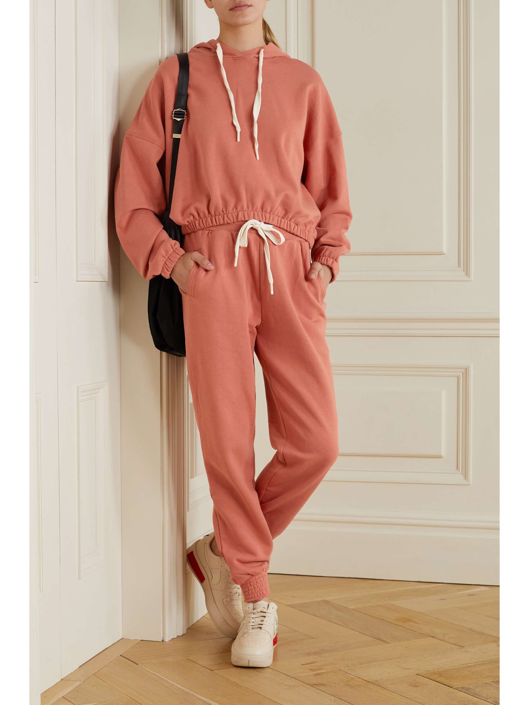 THE UPSIDE Caprice Amelie cotton-terry hoodie