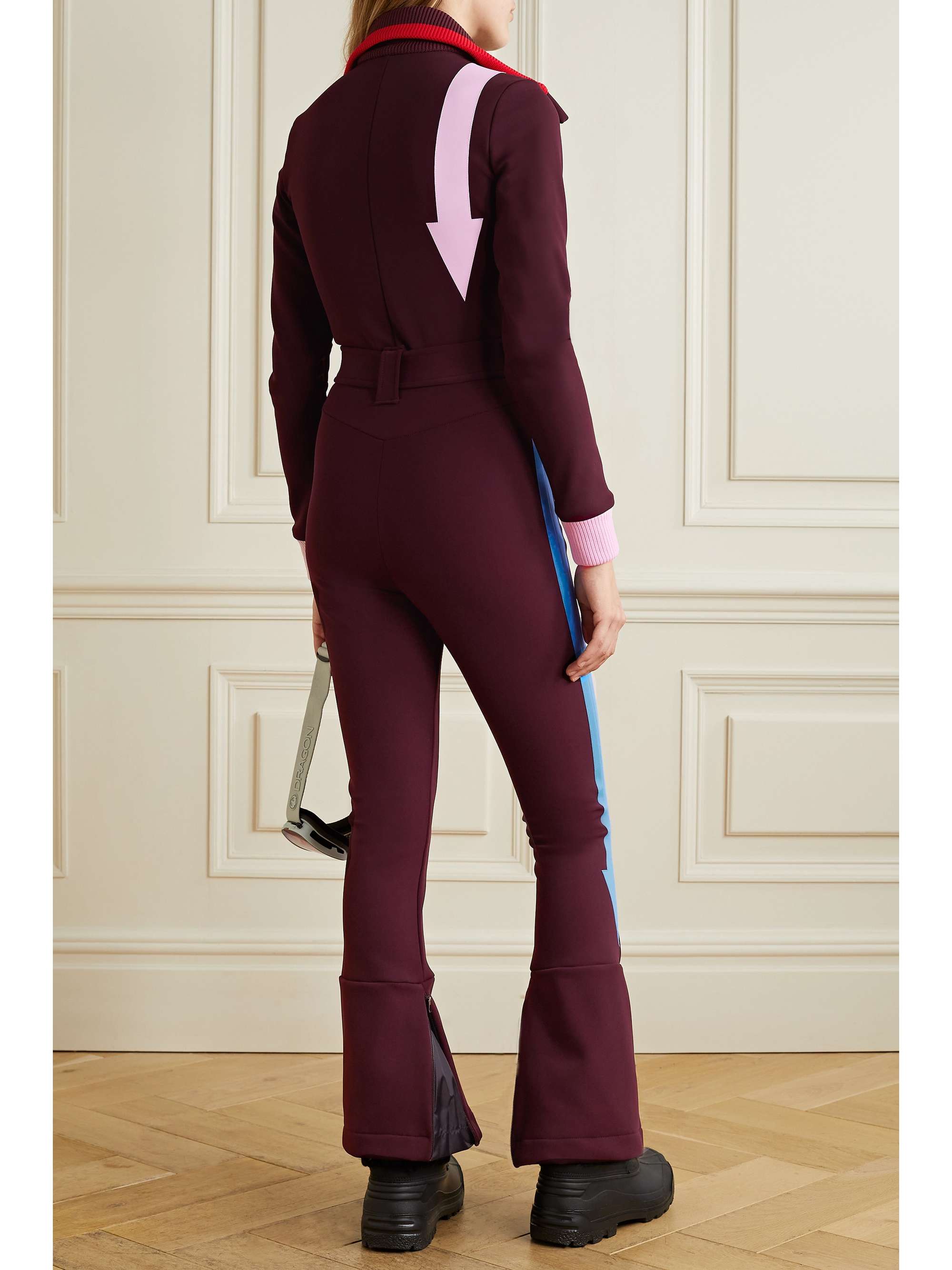 CORDOVA The Up & Down belted embroidered ski suit