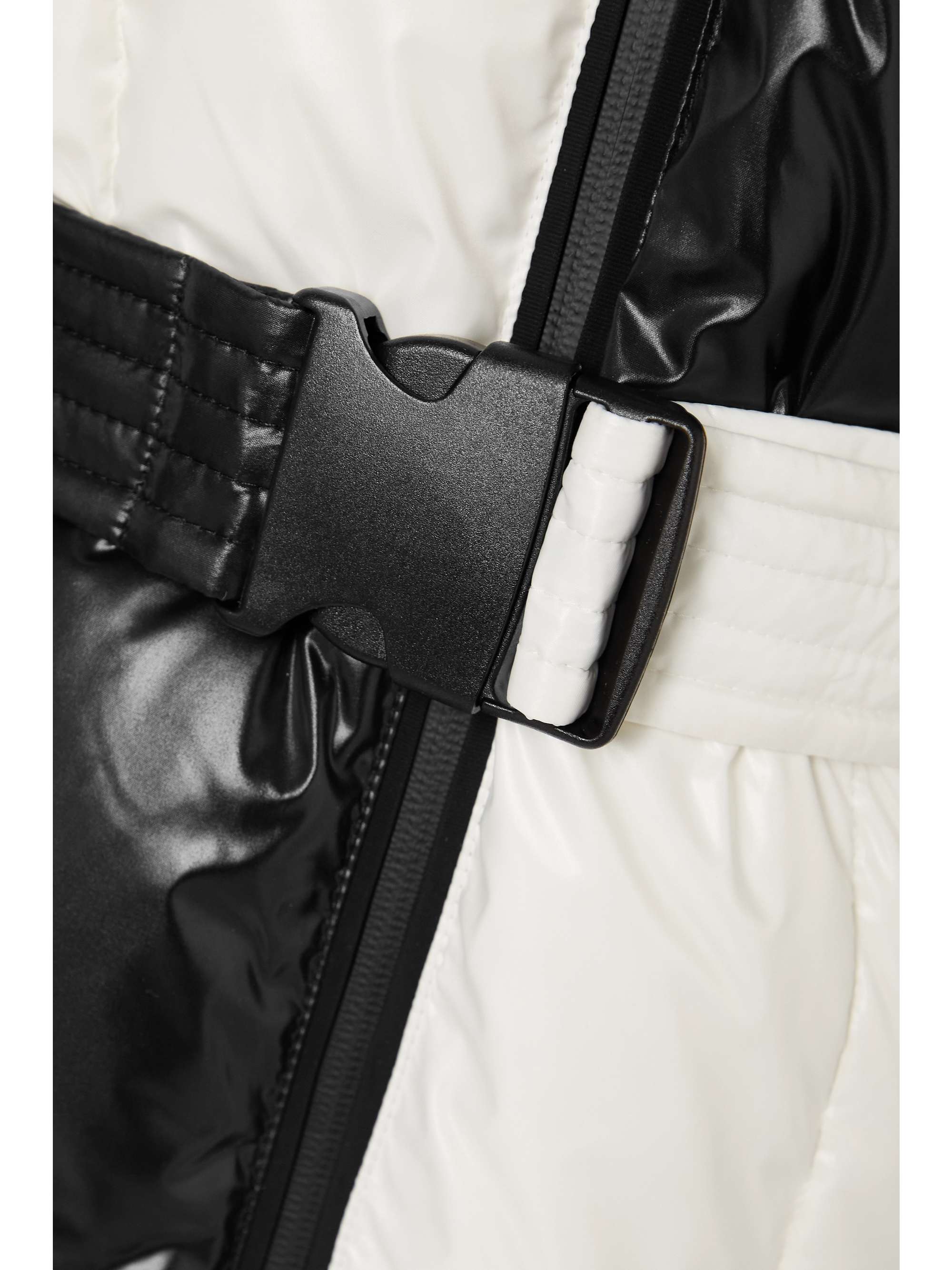 CORDOVA The Monterosa hooded belted quilted down ski jacket