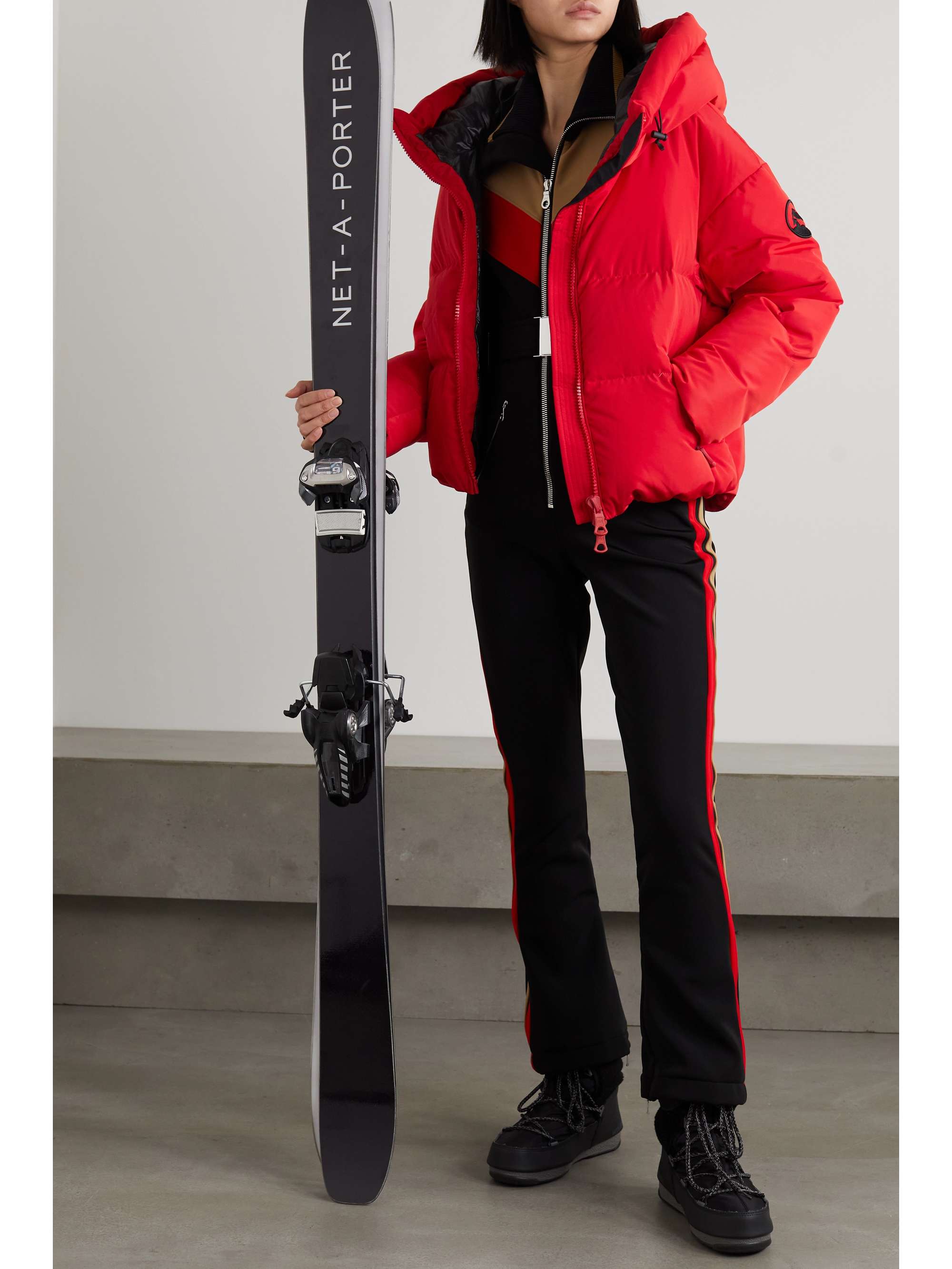 CORDOVA The Meribel hooded quilted down ski jacket