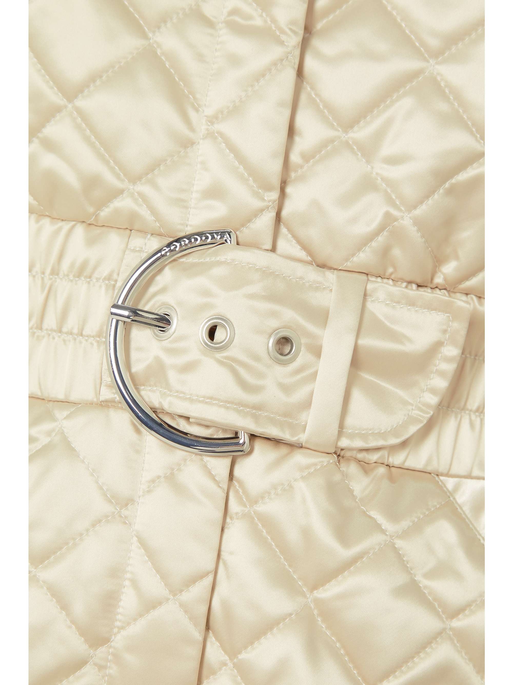 CORDOVA The Courmayeur belted quilted ski suit