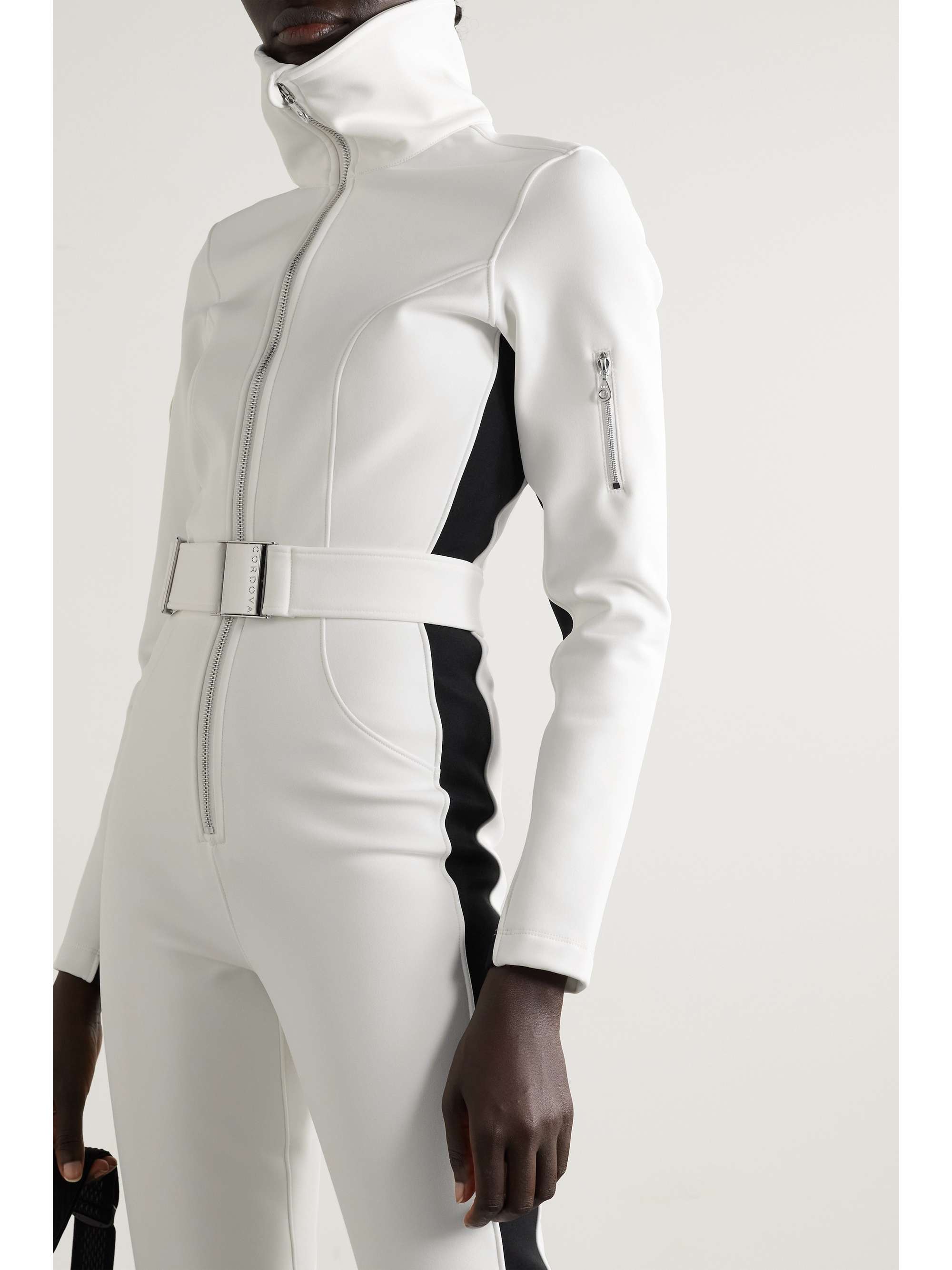 CORDOVA The Cordova striped ski suit