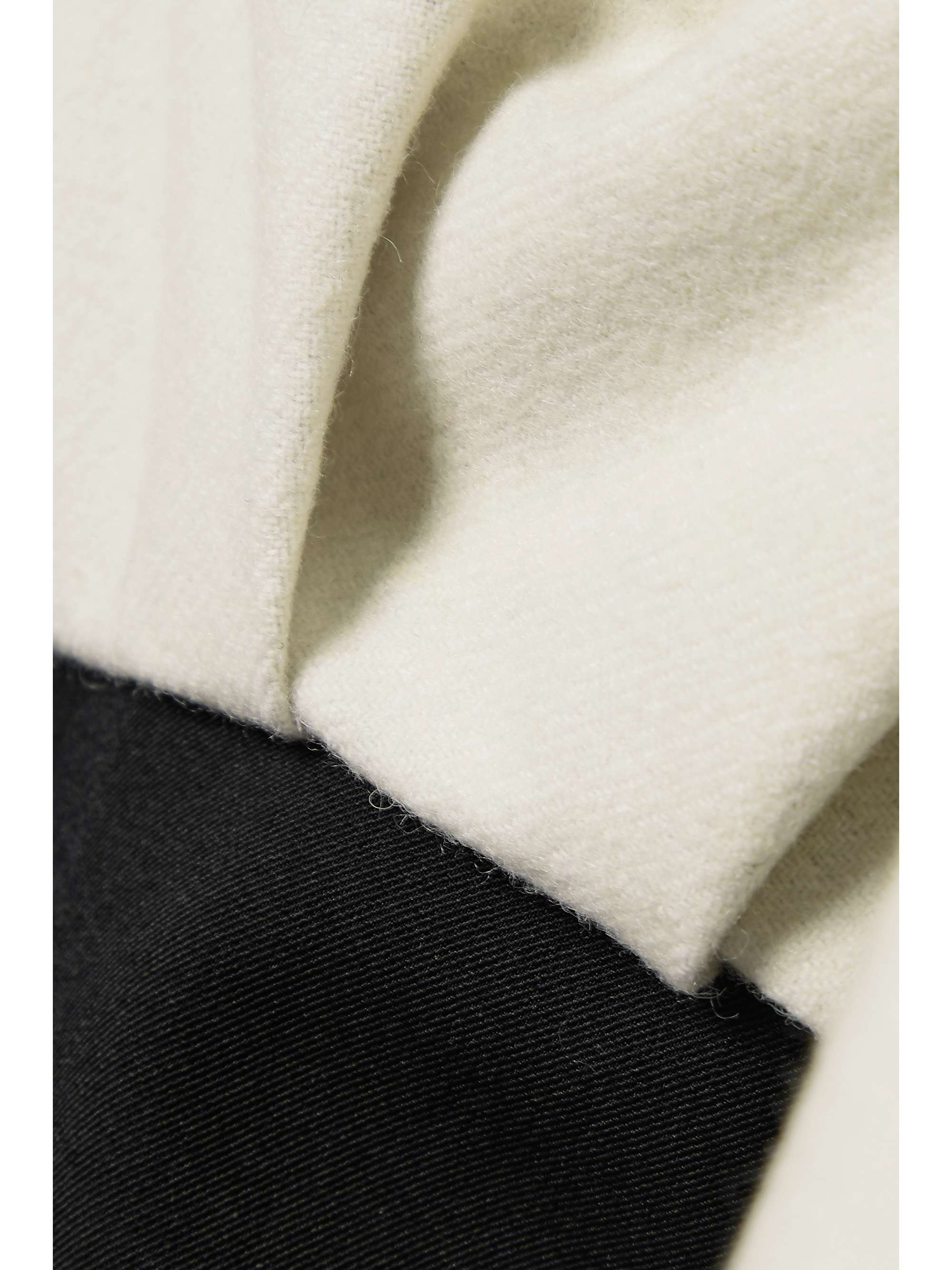 CORDOVA The Telluride belted two-tone wool-blend and twill ski suit