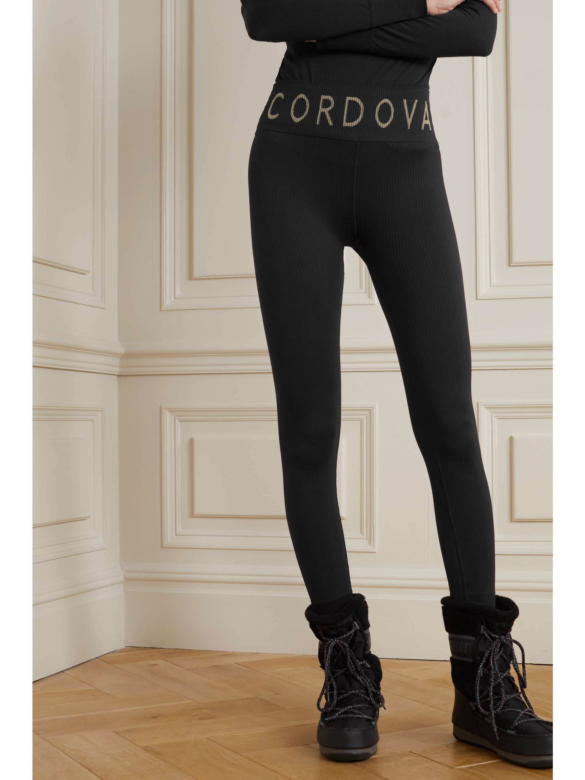 CORDOVA Ribbed thermal leggings