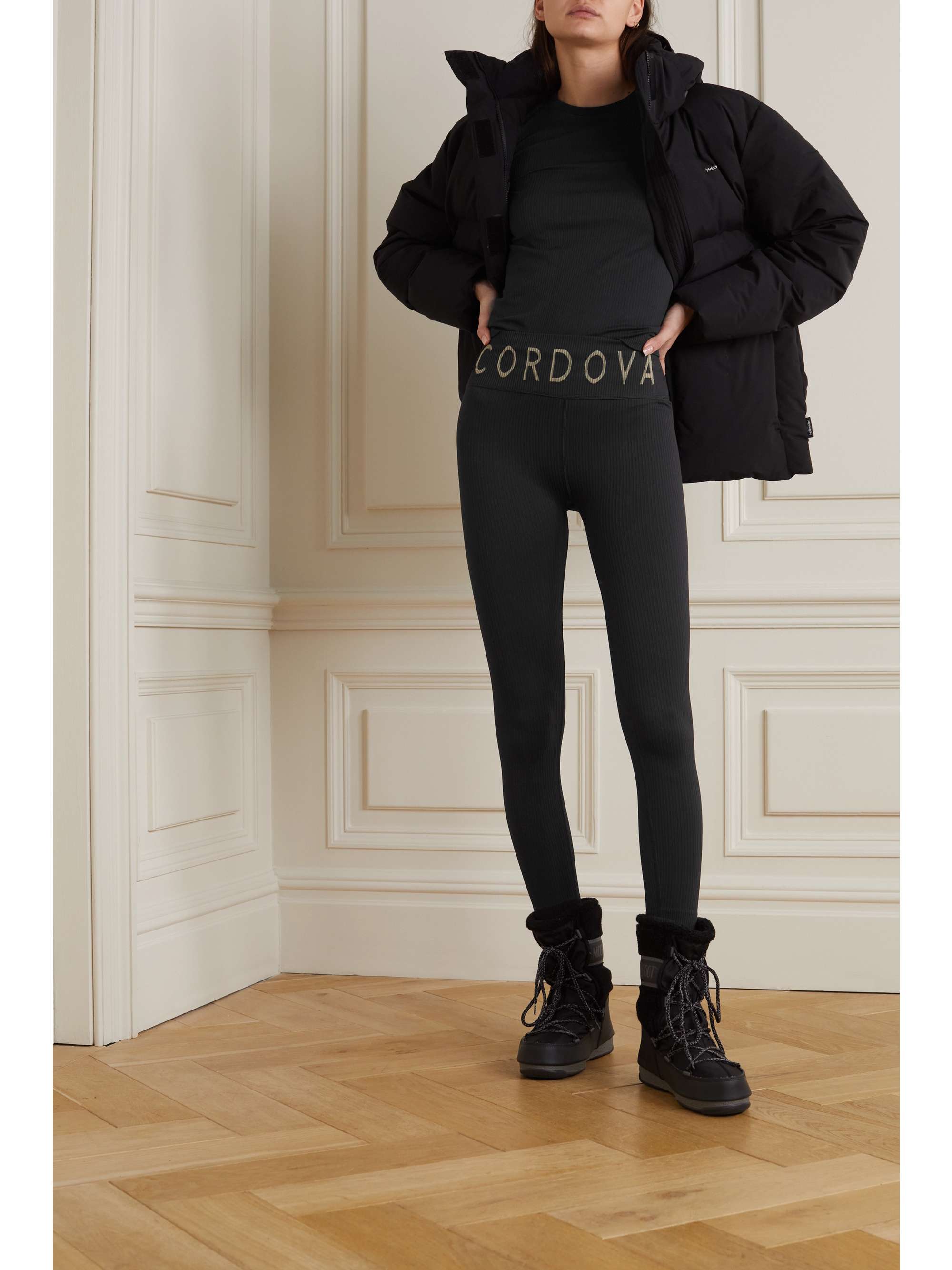CORDOVA Ribbed thermal leggings