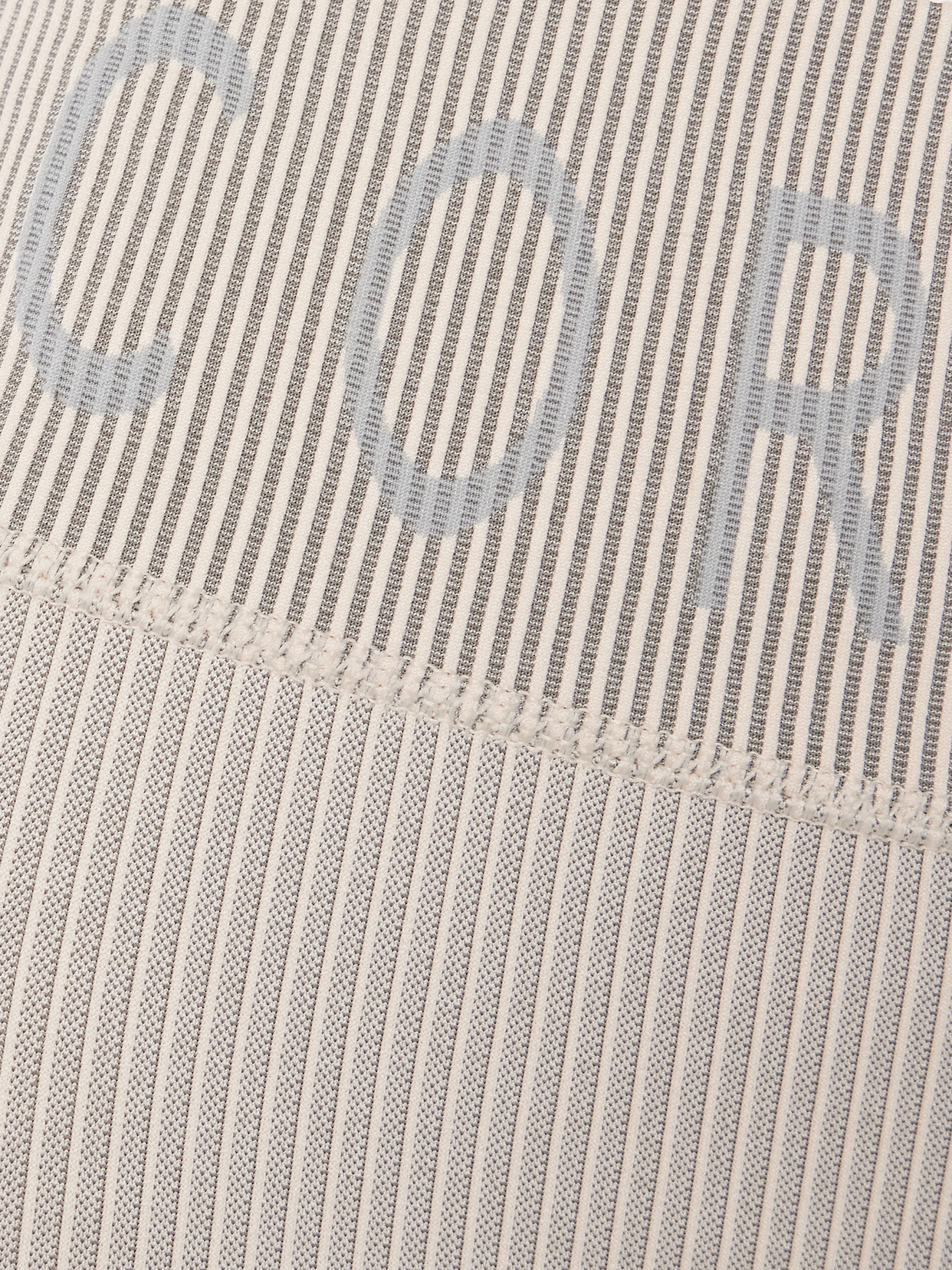 Cordova Branded Skinny High-rise Stretch-woven Ski Base Leggings In Ecru