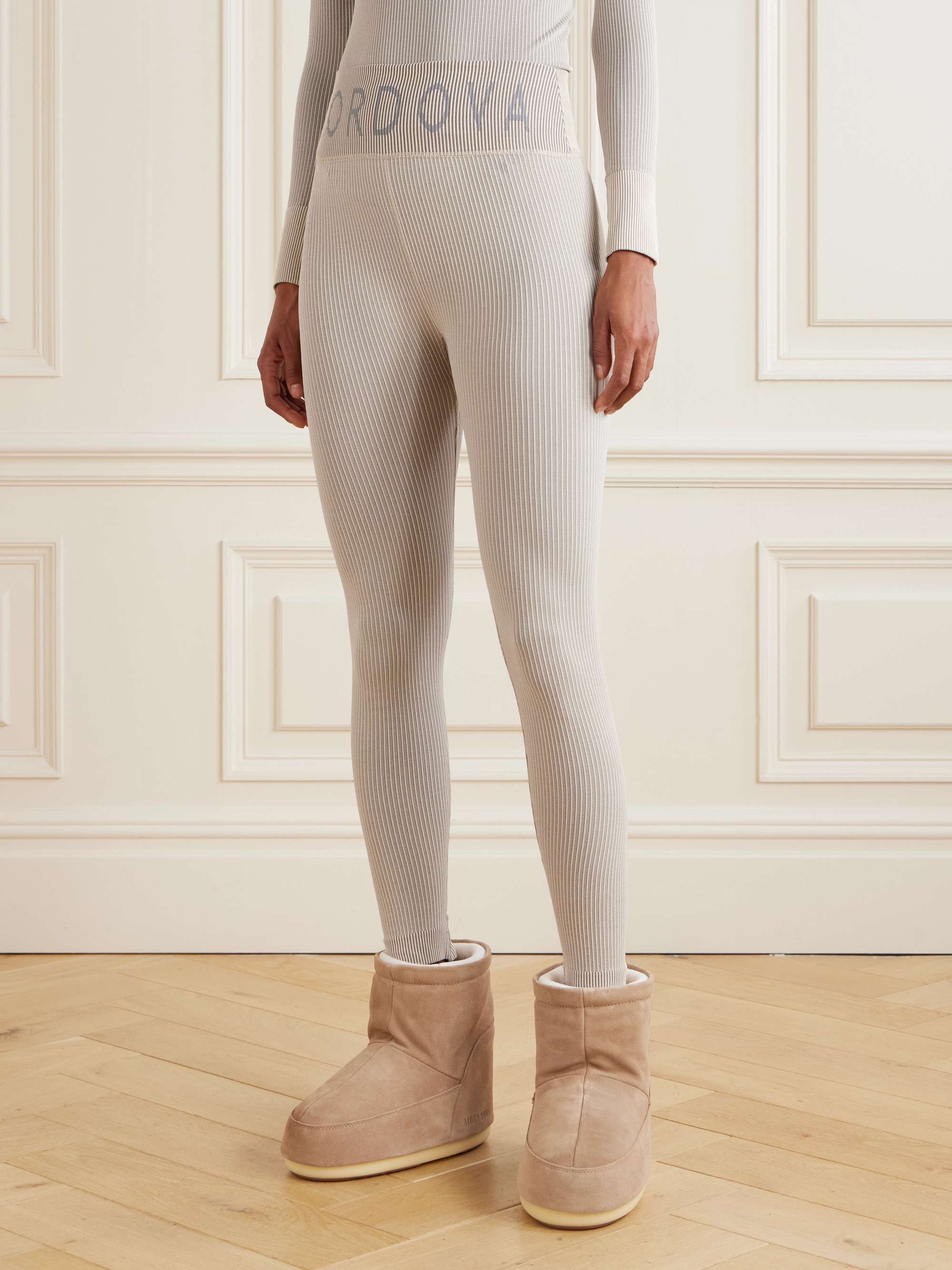 CORDOVA Ribbed thermal leggings