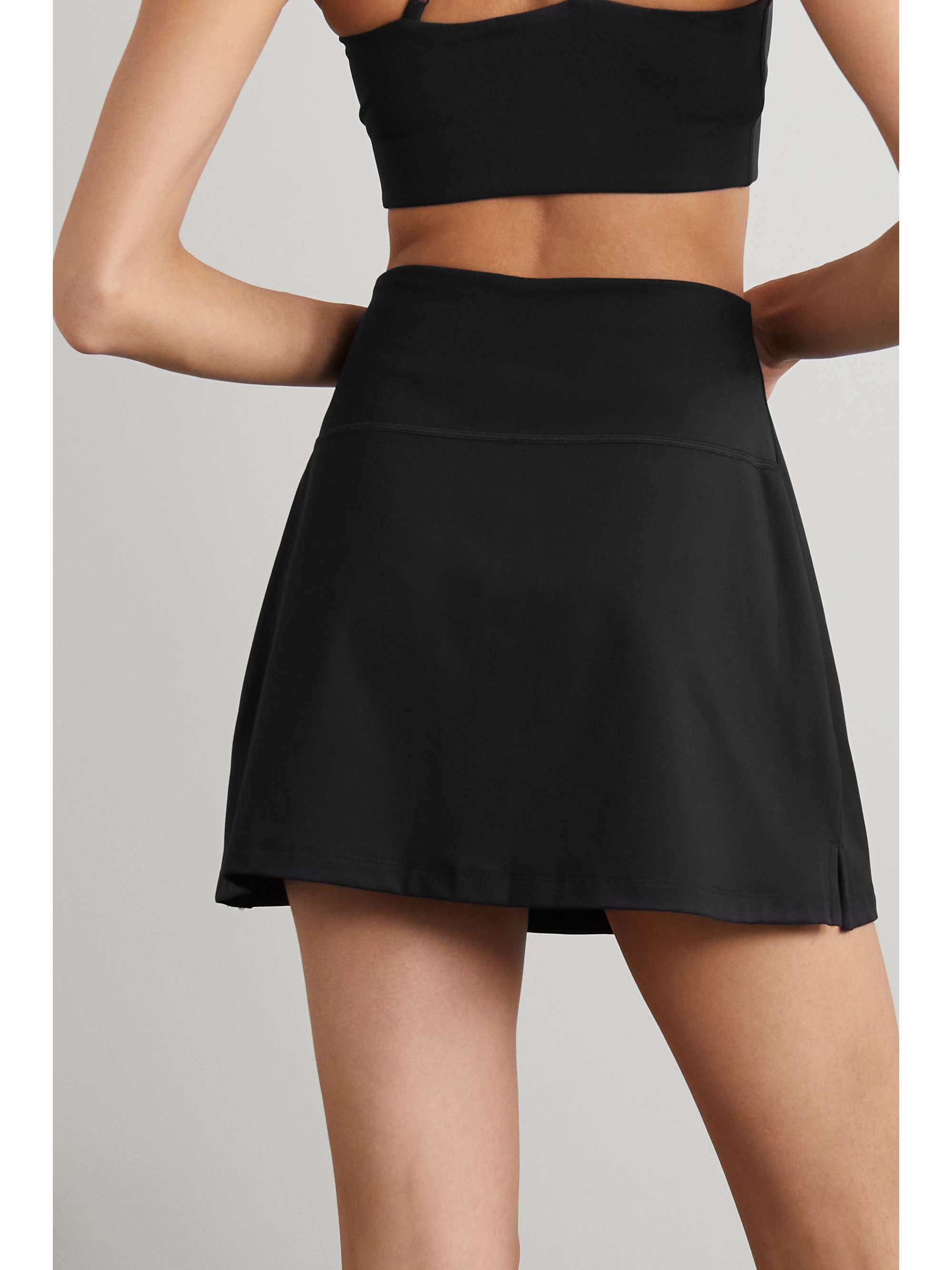 GIRLFRIEND COLLECTIVE + NET SUSTAIN Compressive stretch recycled tennis skirt