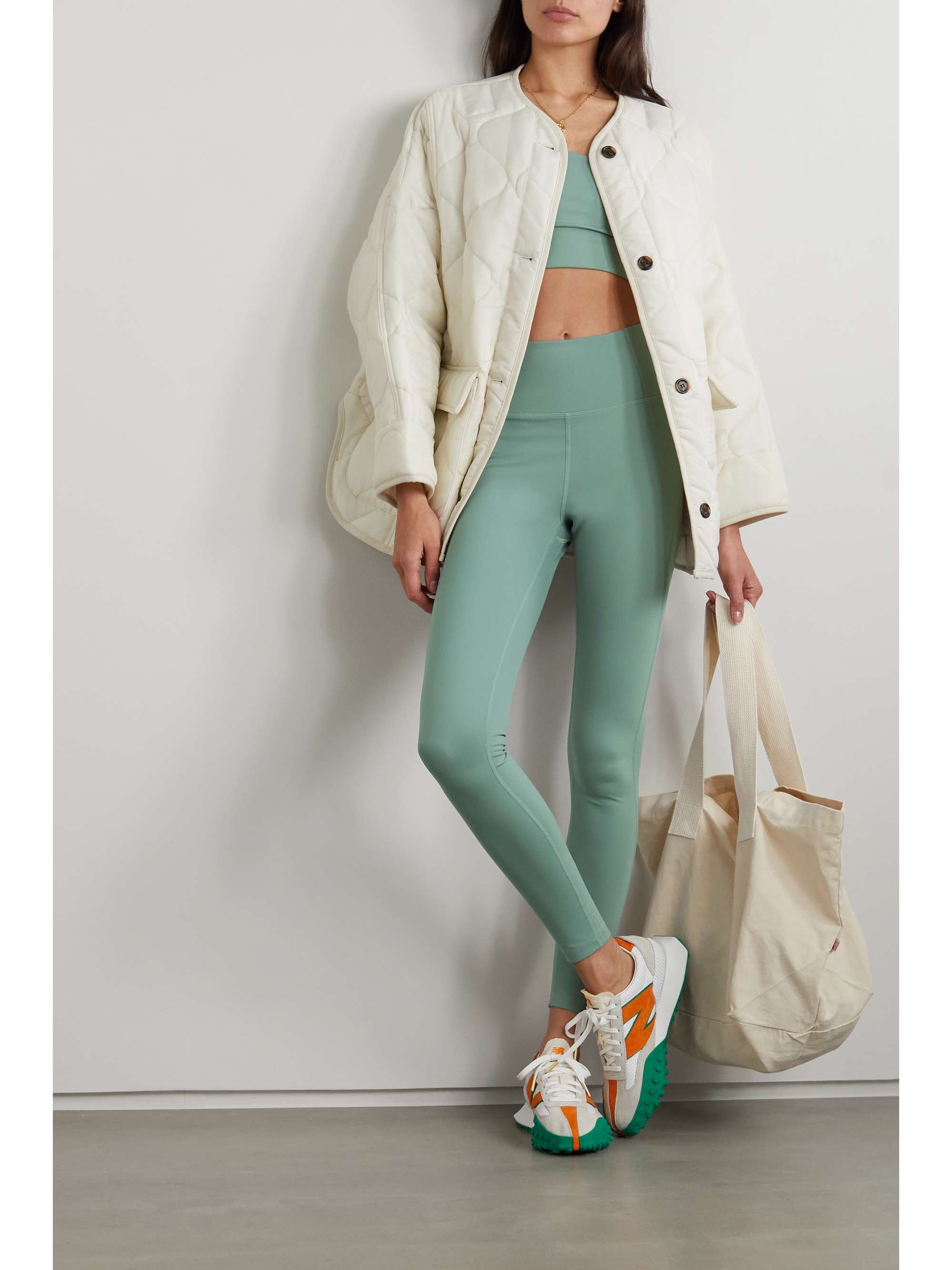 GIRLFRIEND COLLECTIVE + NET SUSTAIN Compressive stretch recycled leggings
