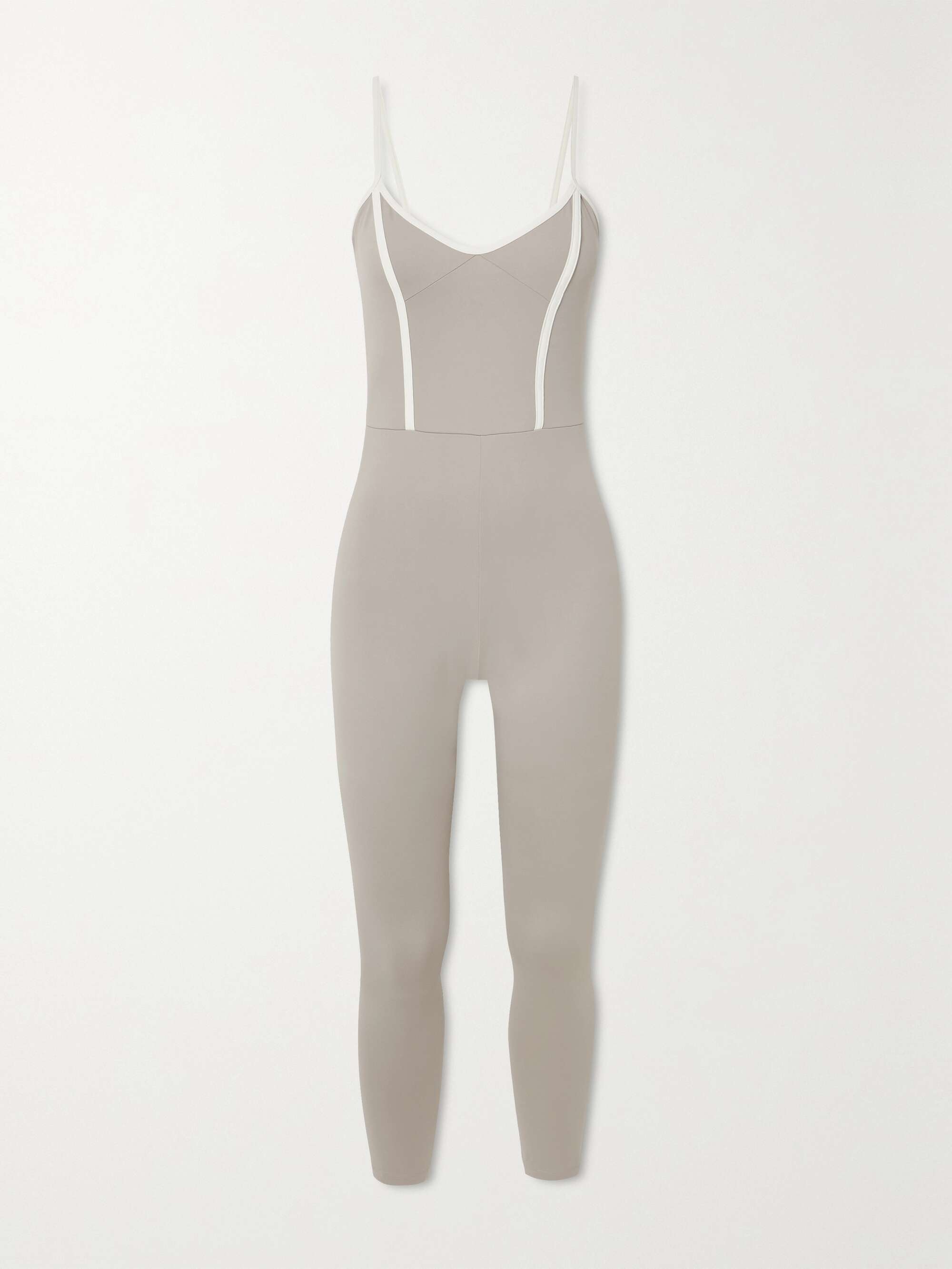 ERNEST LEOTY Augustine two-tone stretch bodysuit | NET-A-PORTER