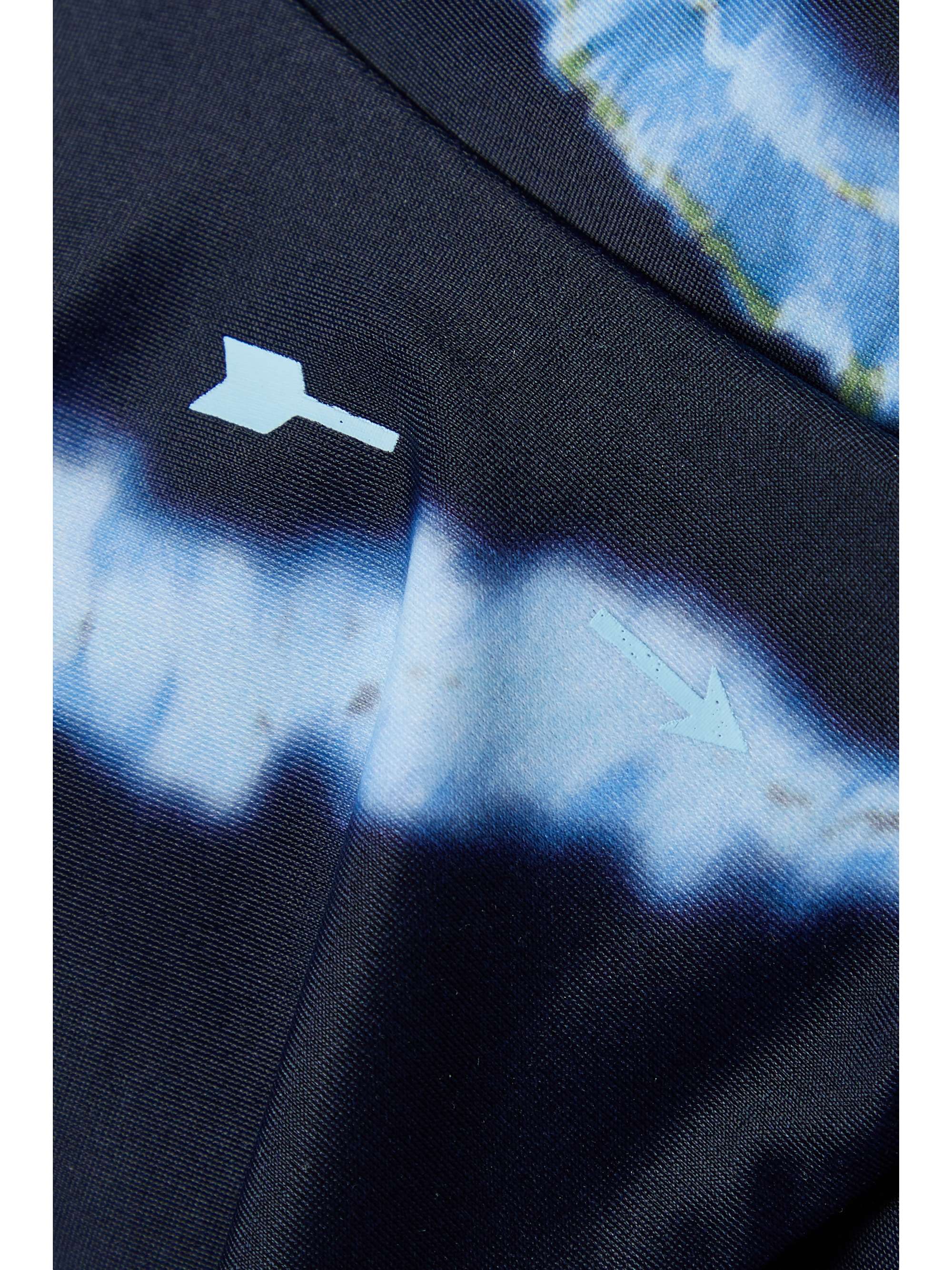 THE UPSIDE Margot Sport-BH aus Stretch-Material mit recycelten Fasern und Batikmuster