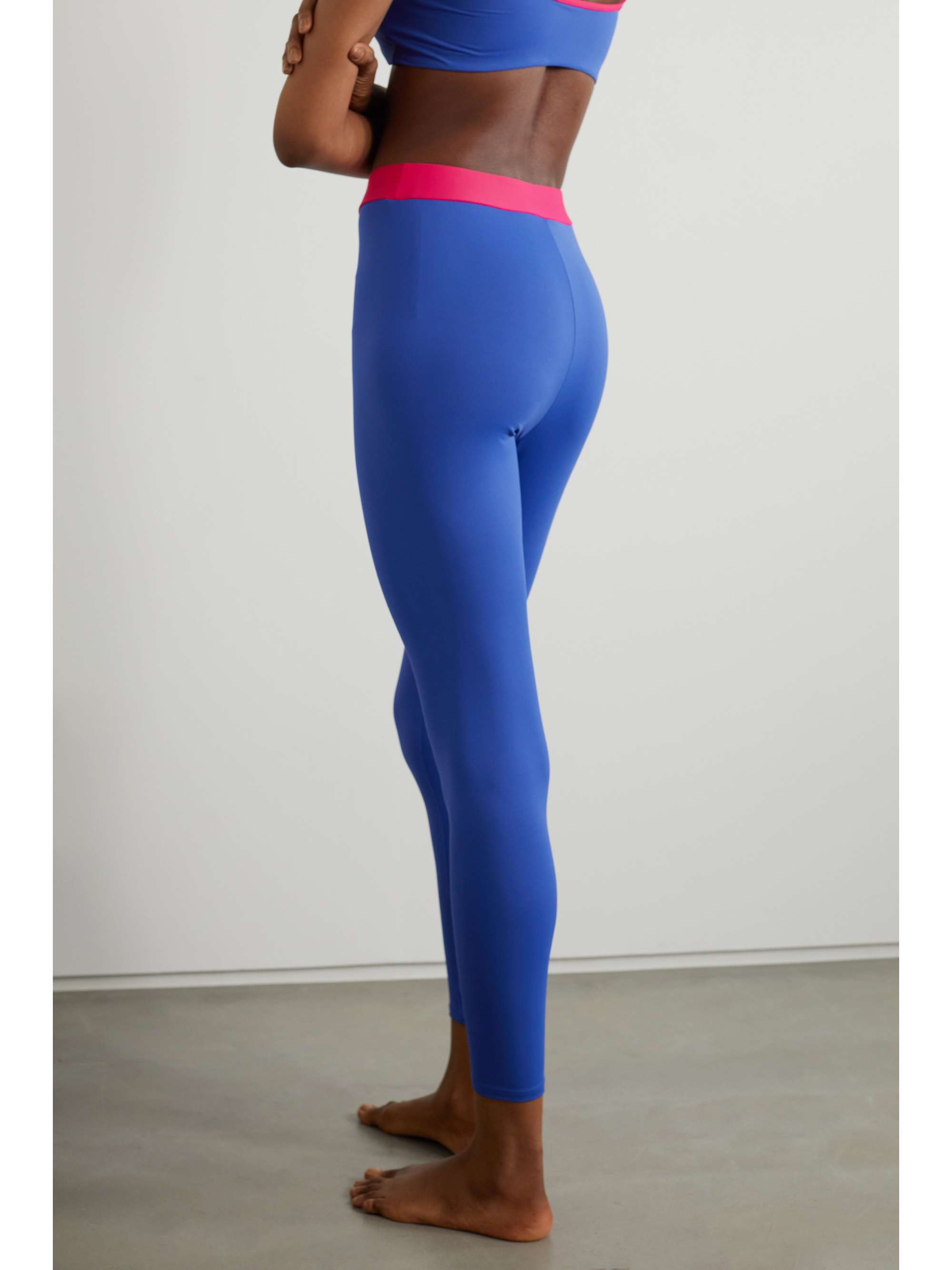 ERNEST LEOTY Ambre two-tone stretch leggings