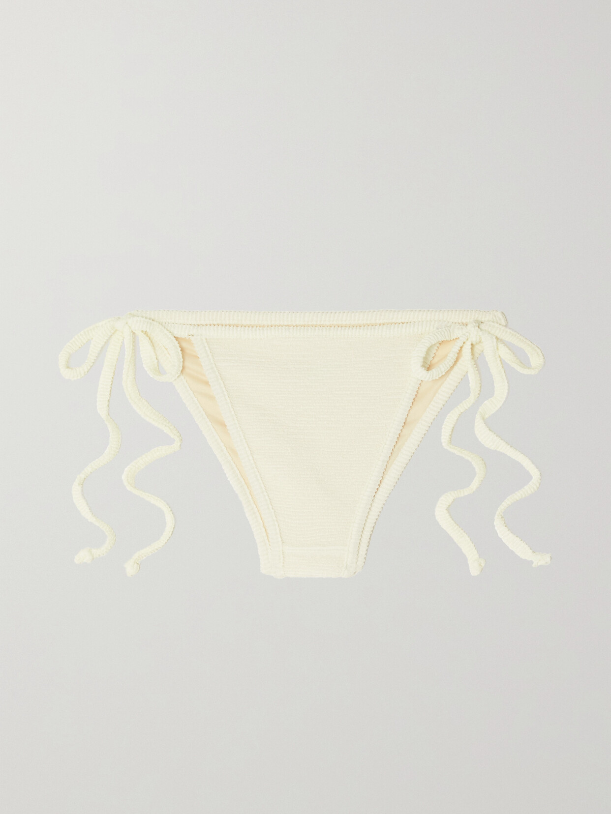 FAITHFULL THE BRAND + NET SUSTAIN HAZEL RECYCLED SEERSUCKER BIKINI BRIEFS