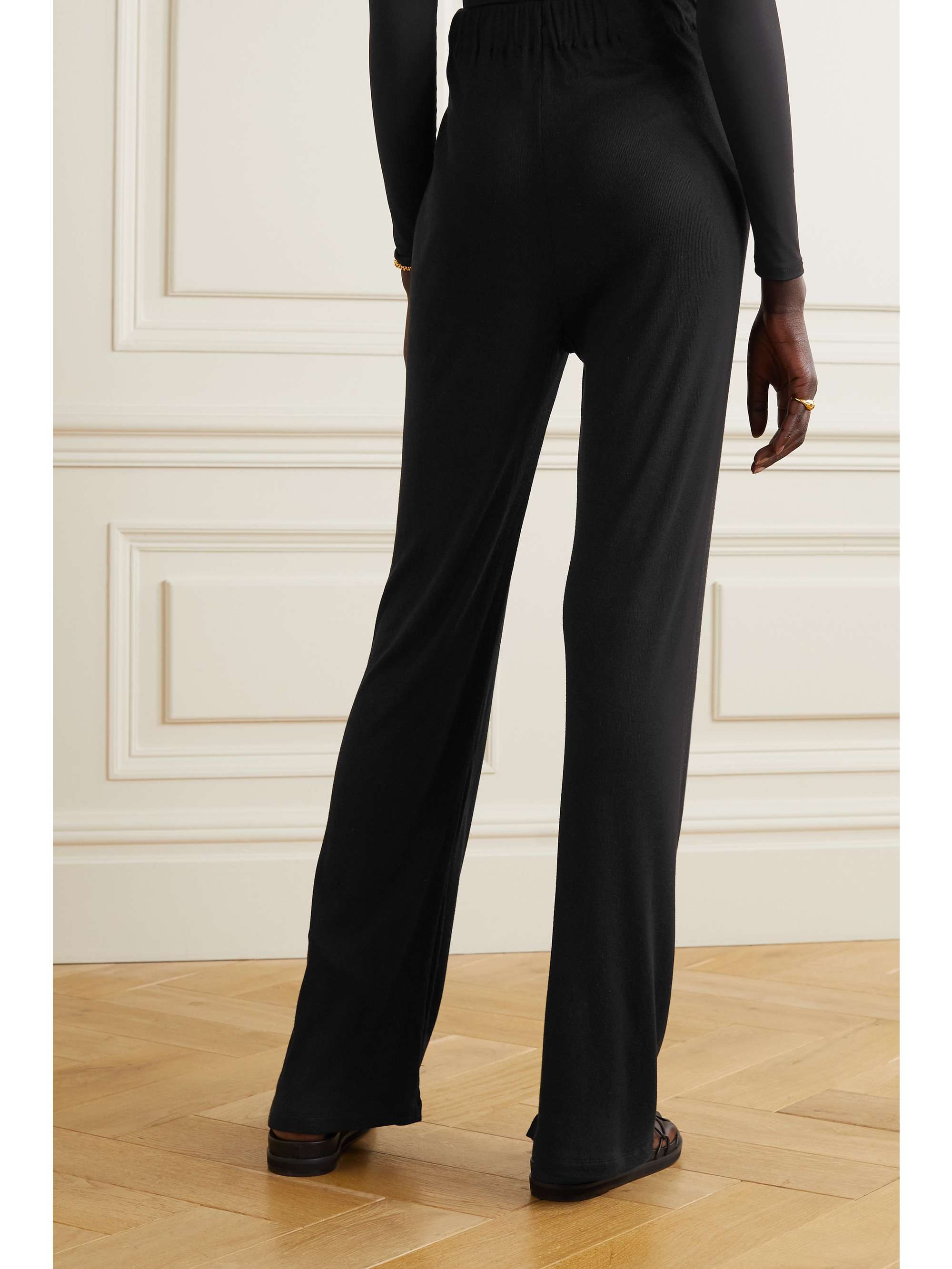 silk-blend jersey pants | BONDI BORN 
