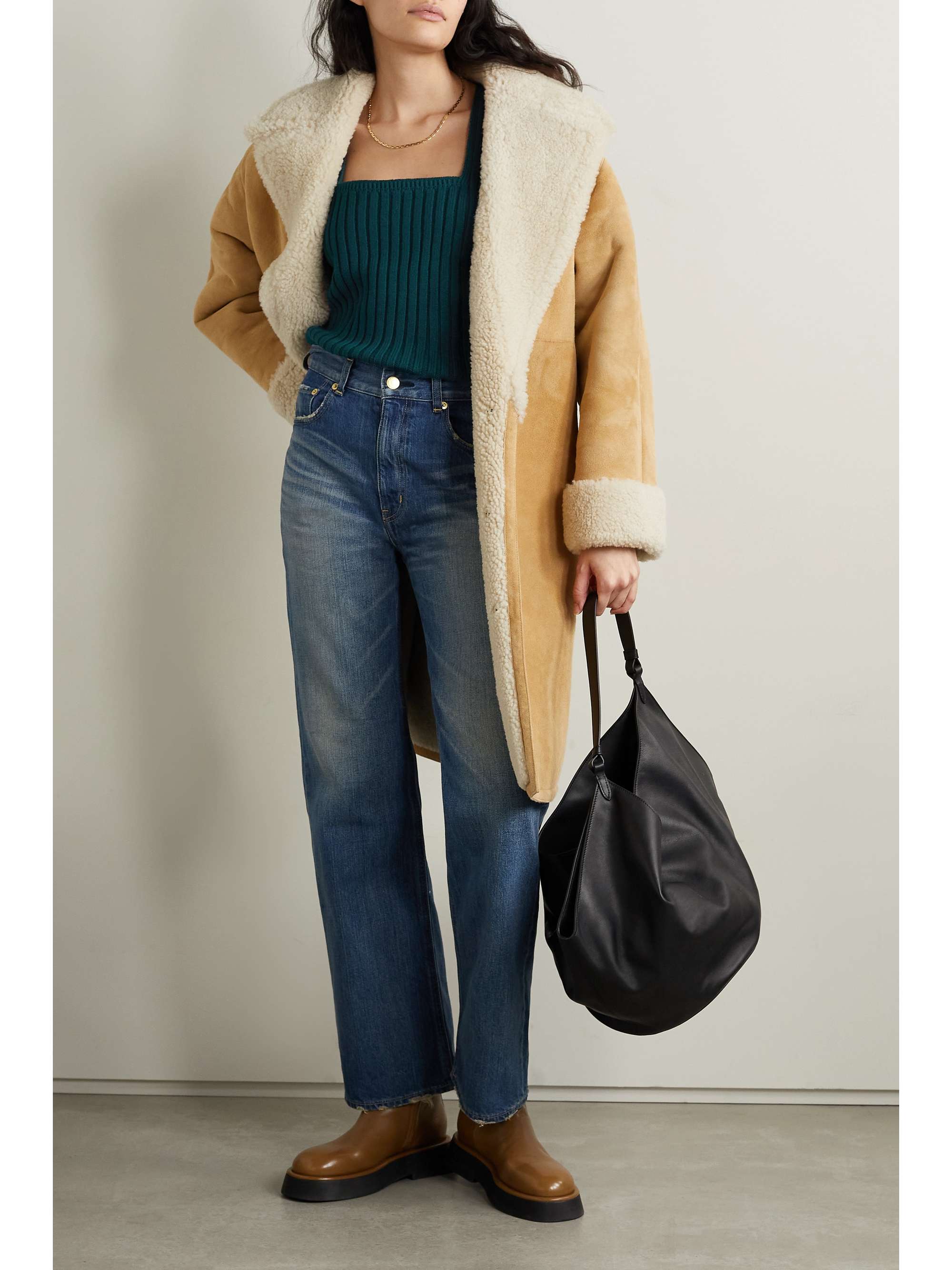 MARA HOFFMAN + NET SUSTAIN Jocelyn ribbed organic cotton-blend sweater