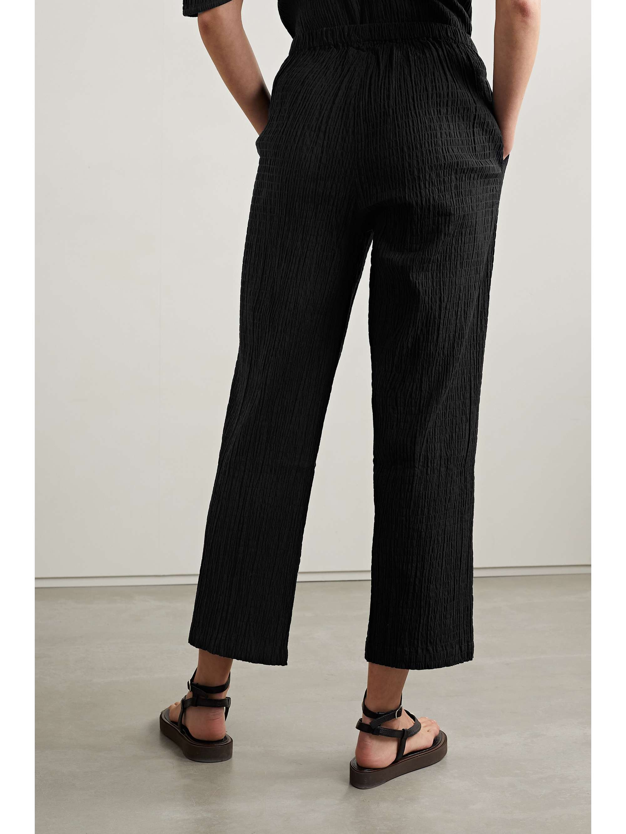 Black Pippy stretch-organic cotton 