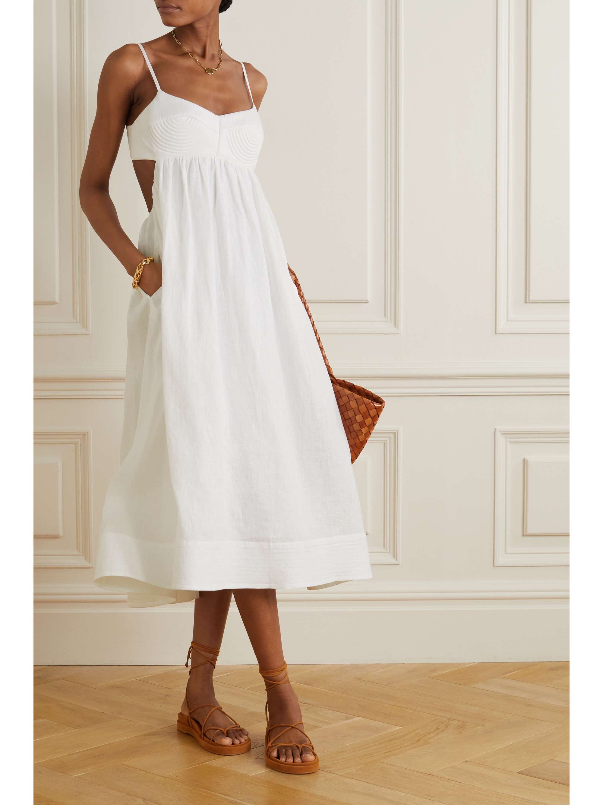 Linen dress MIDI