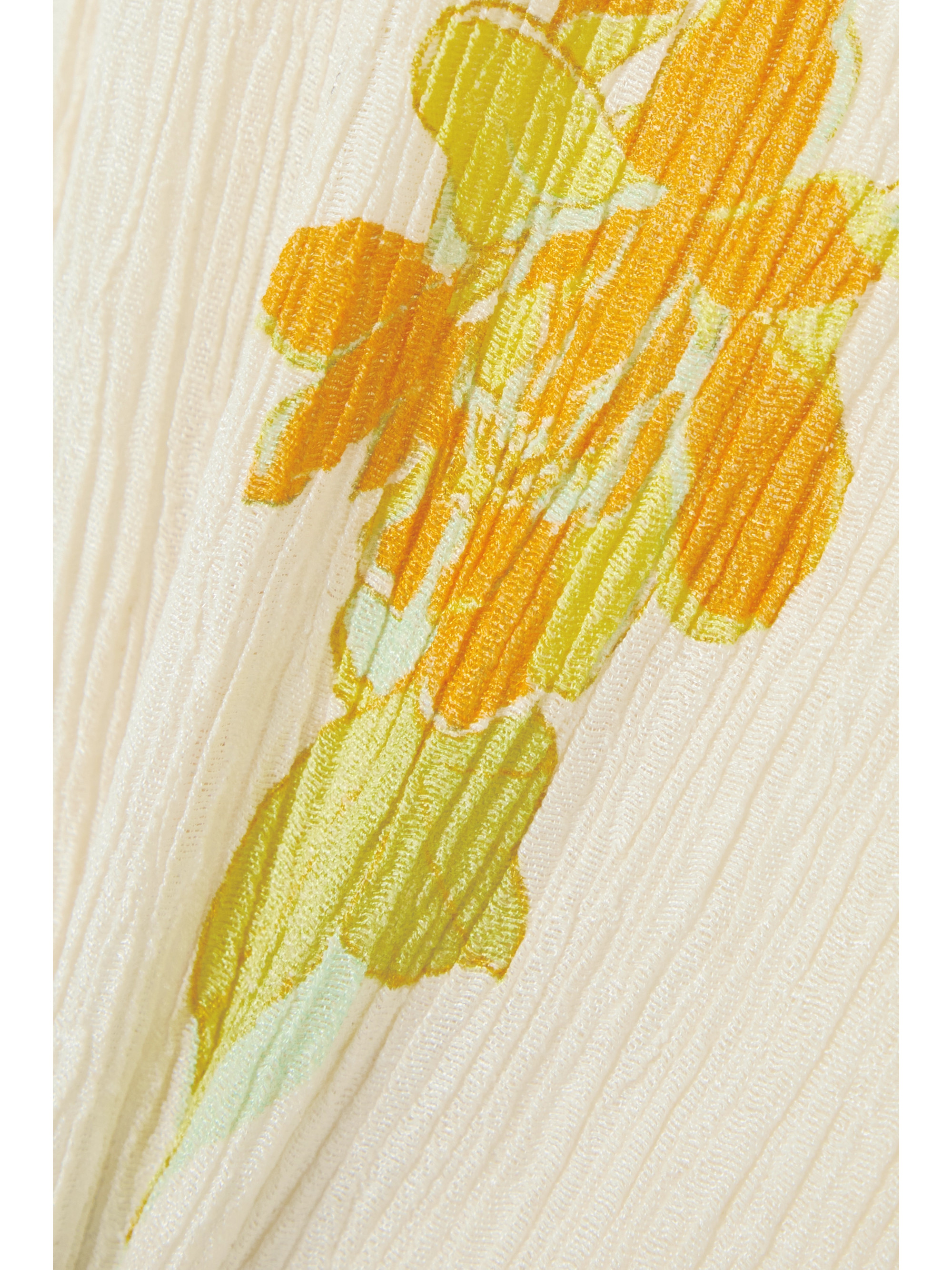 Savannah Morrow The Label + NET SUSTAIN Andria floral-print silk and bamboo-blend crepon maxi dress