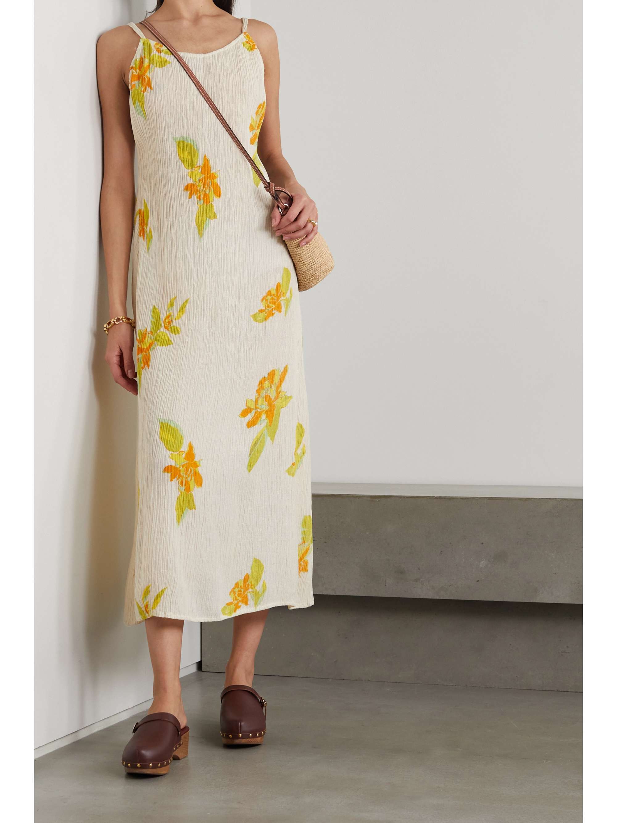net and silk maxi