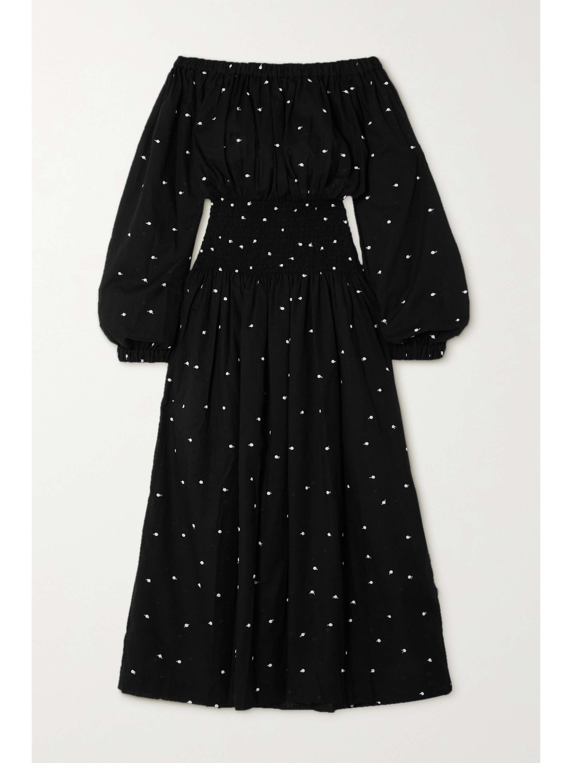 Black Swiss Dot Maxi Dress Dresses Images 2022