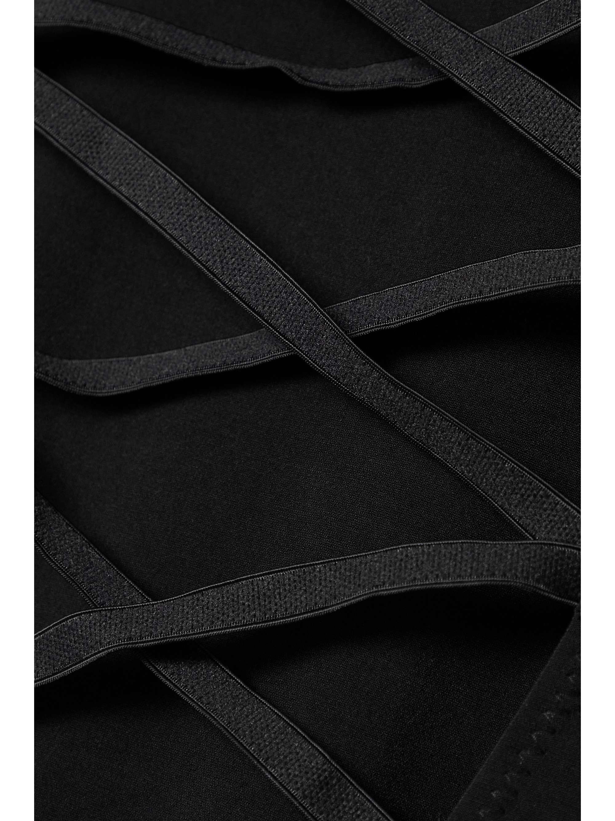 NORMA KAMALI Cutout stretch-jersey turtleneck maxi dress