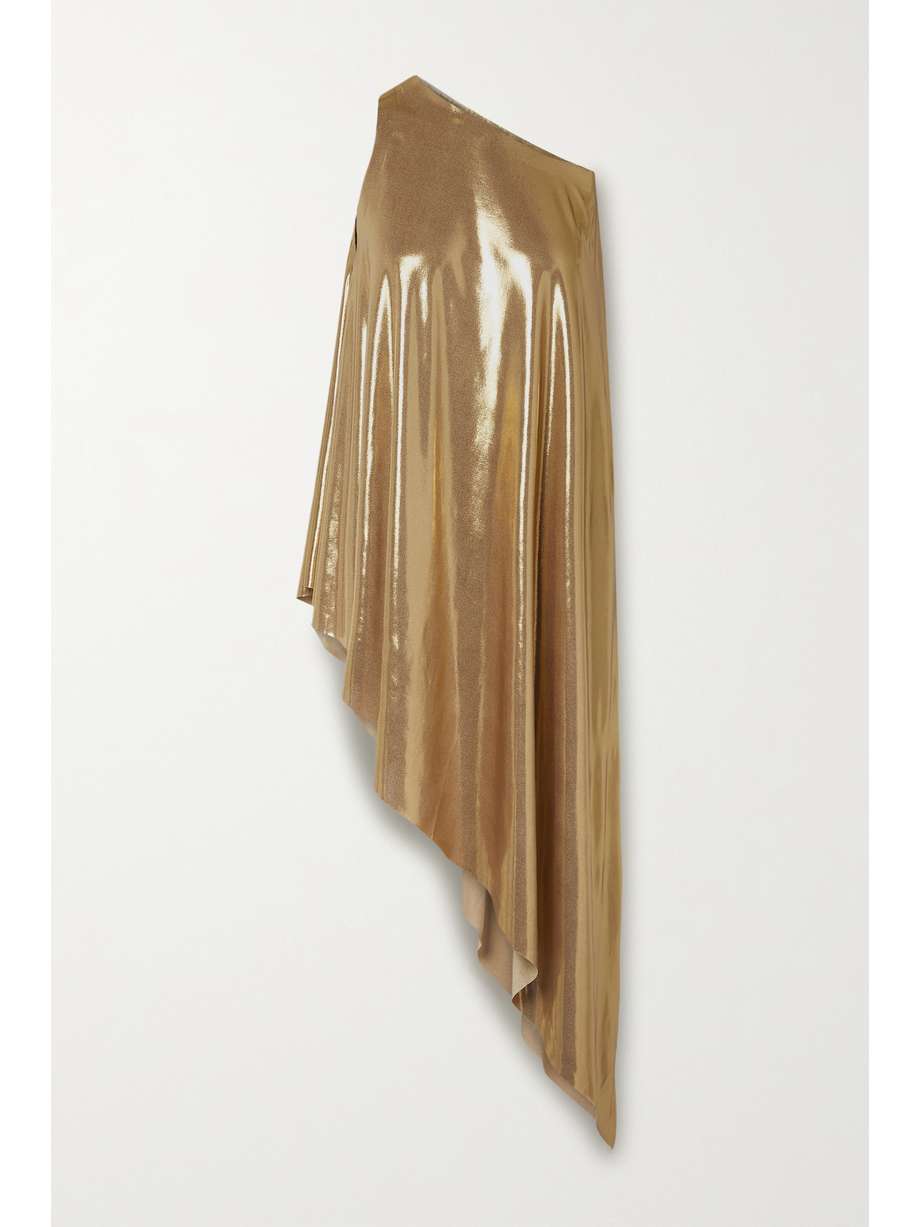 Asymmetric Tunic Gold