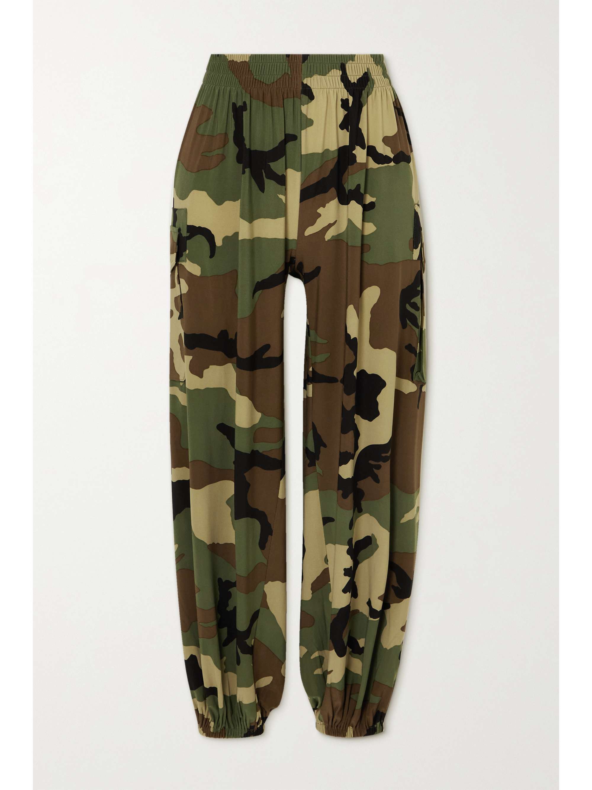 camouflage running pants