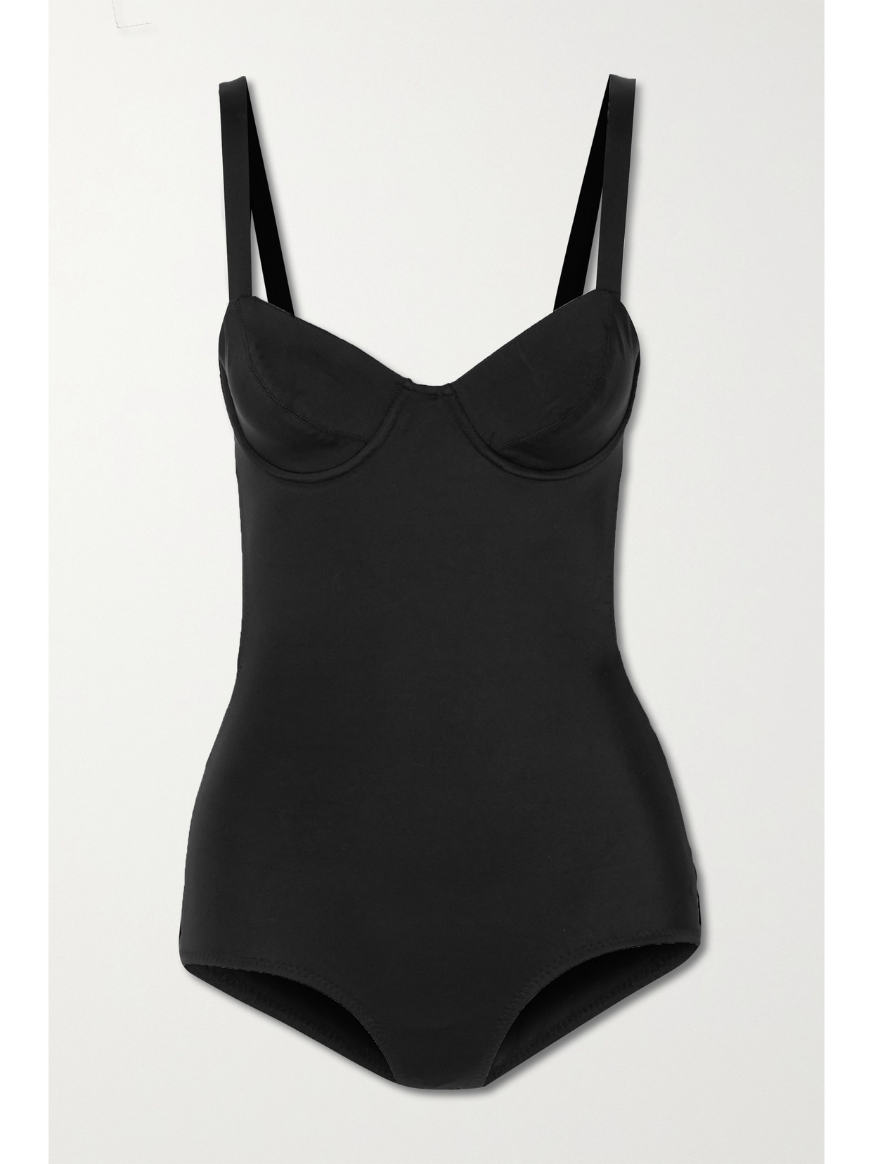 NORMA KAMALI VOGUE MIO OPEN-BACK UNDERWIRED SWIMSUIT