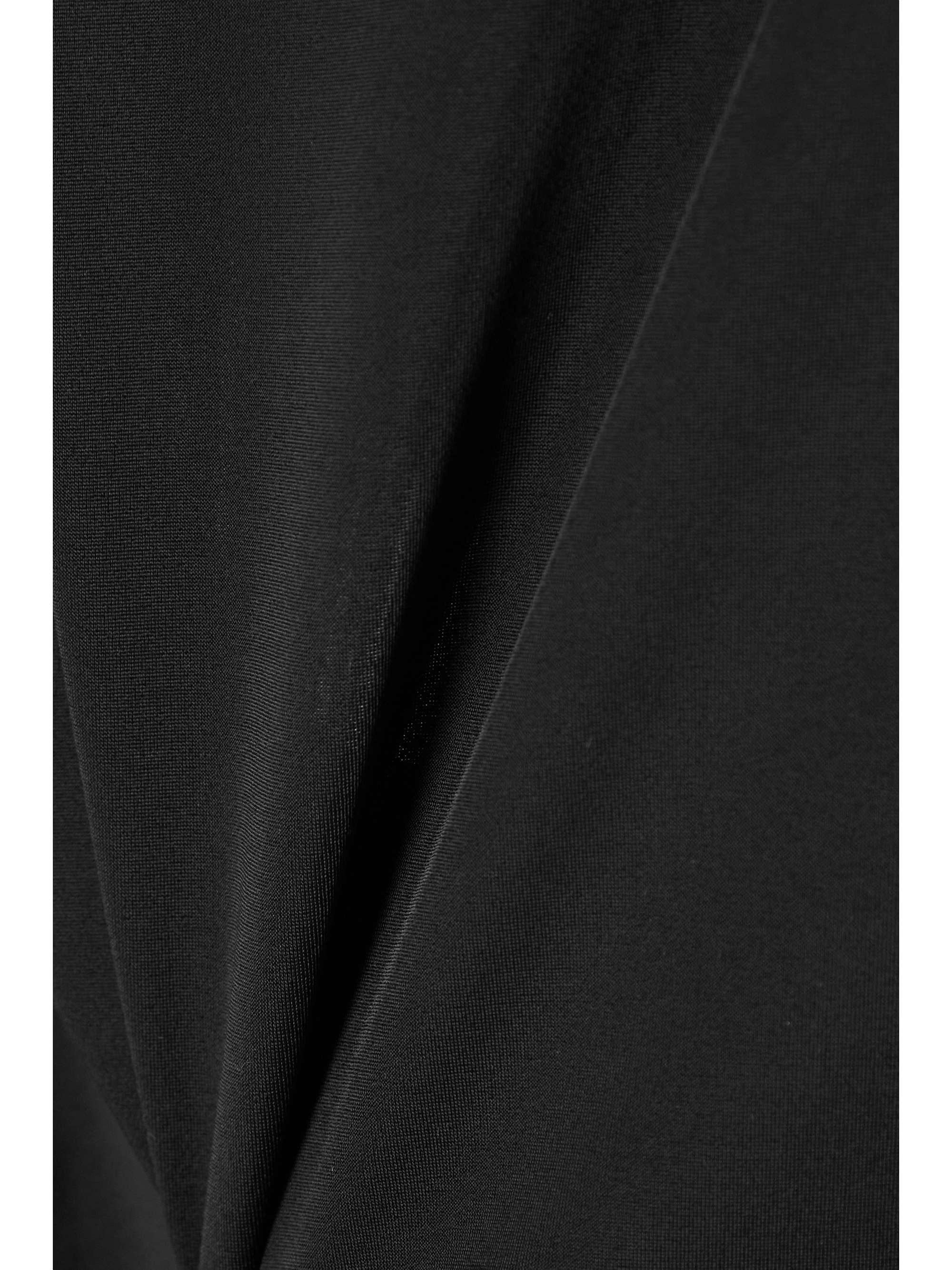 NORMA KAMALI Reversible cutout stretch-jersey top