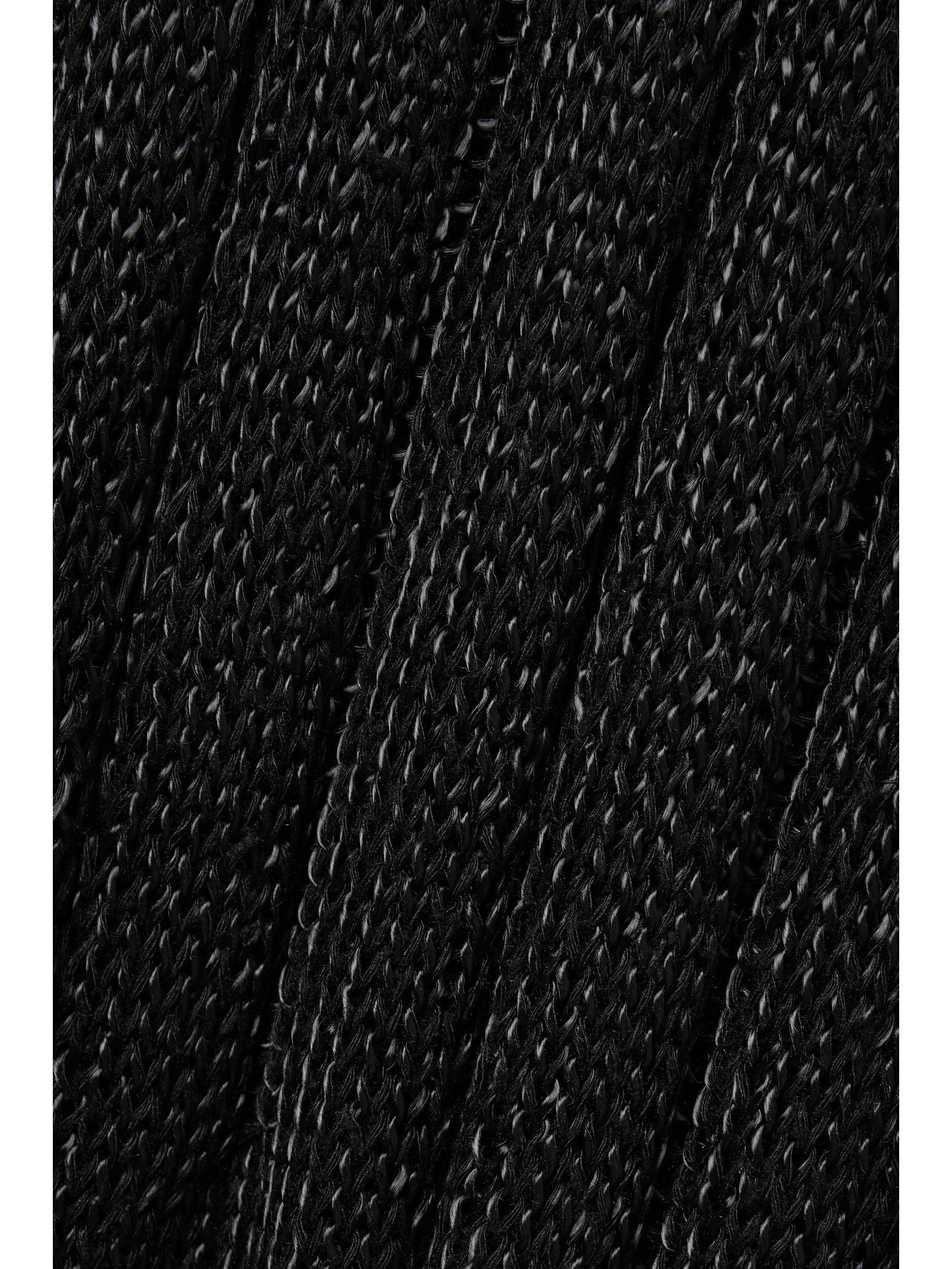 NORMA KAMALI Crochet-knit maxi dress
