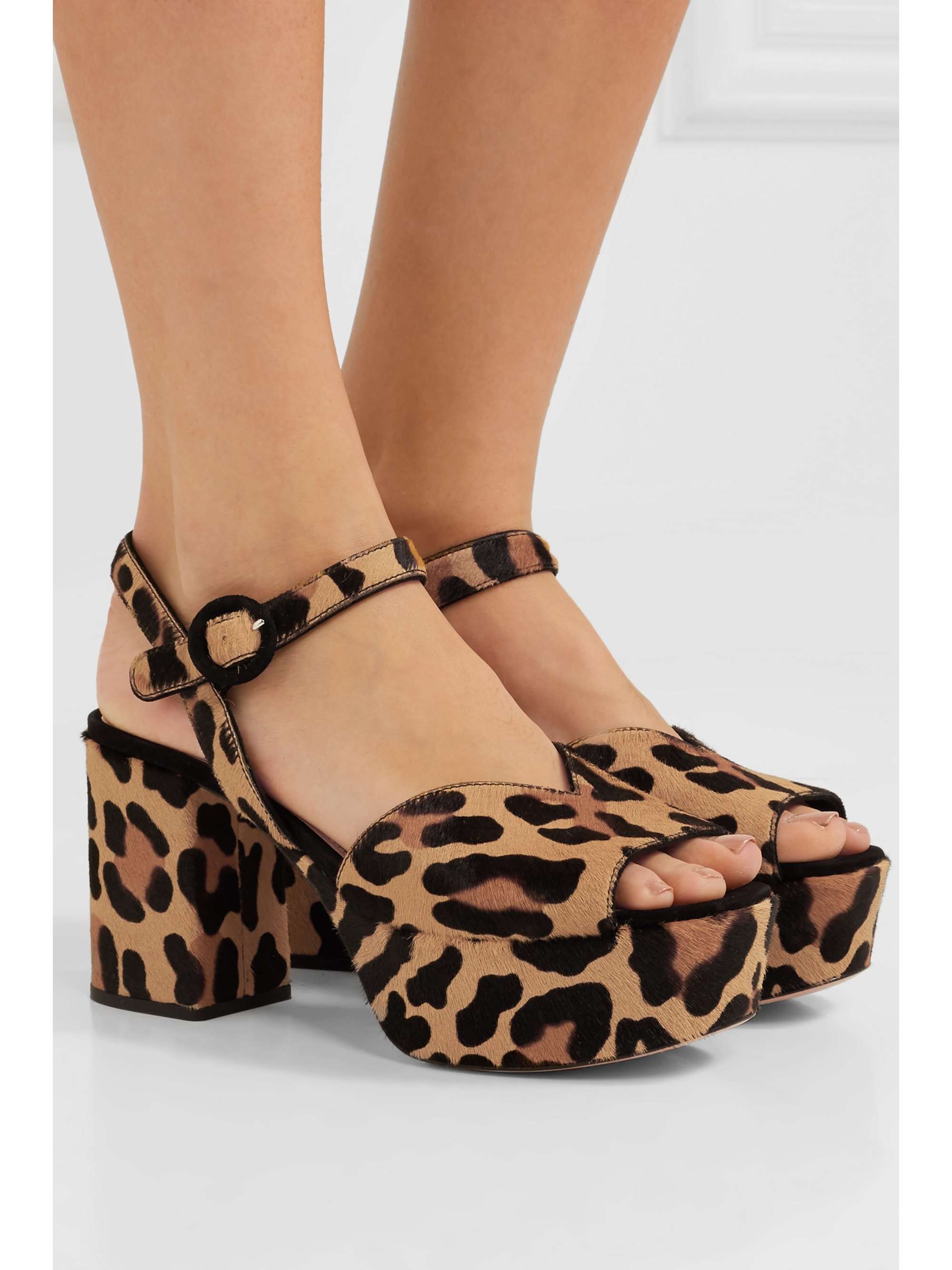 glitter heeled boots