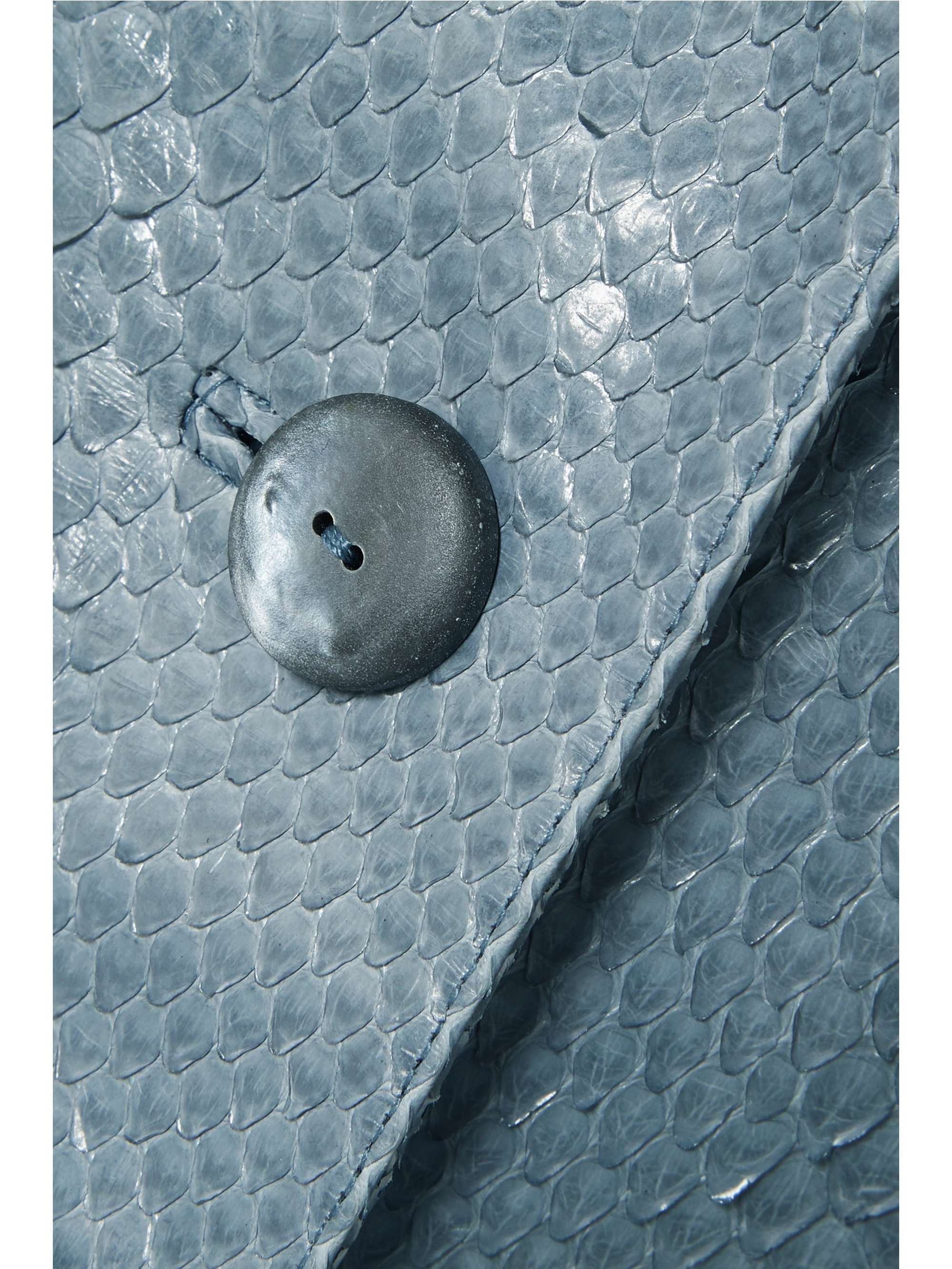 ALAÏA Python coat