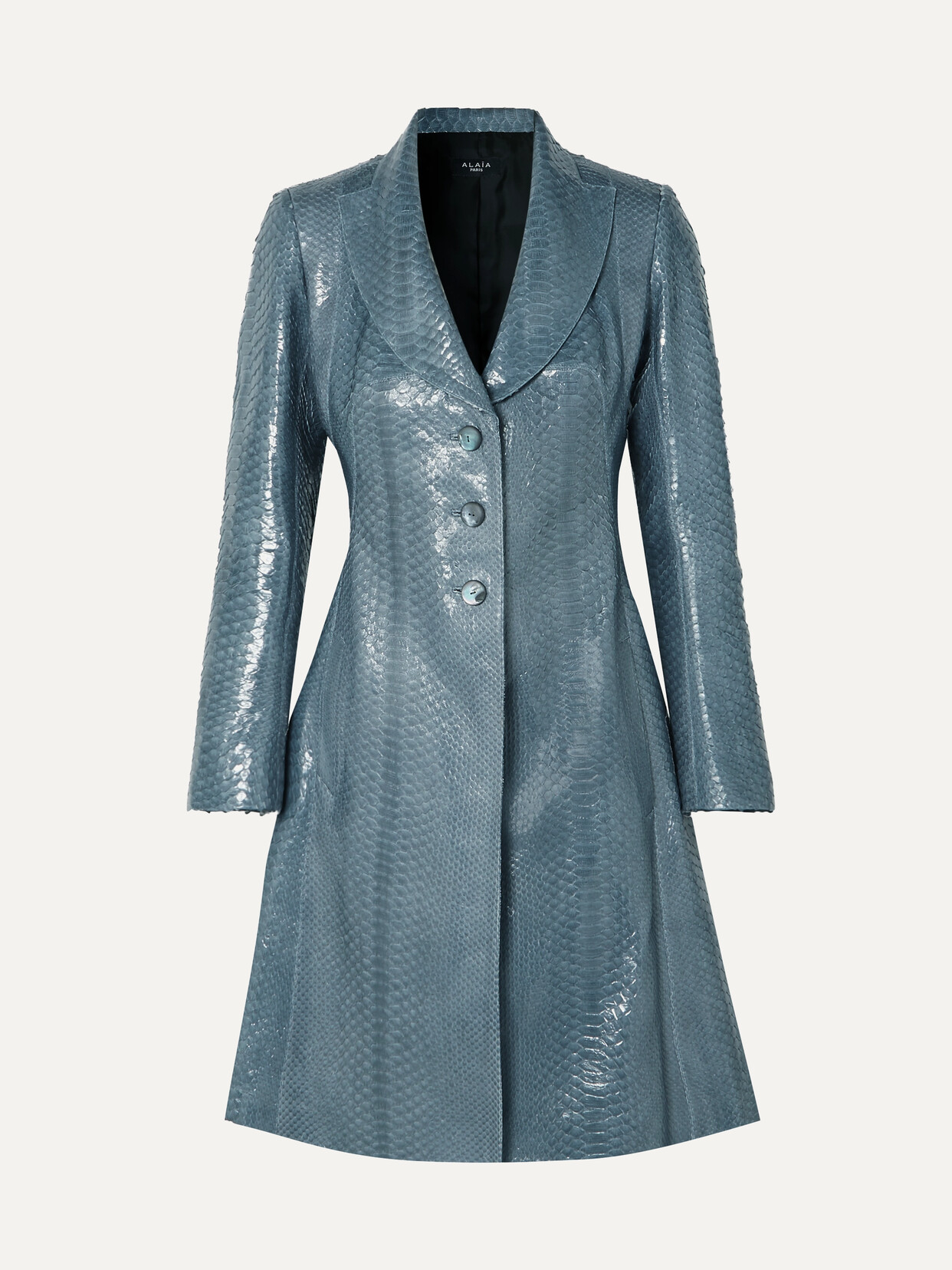 Alaïa Python Coat